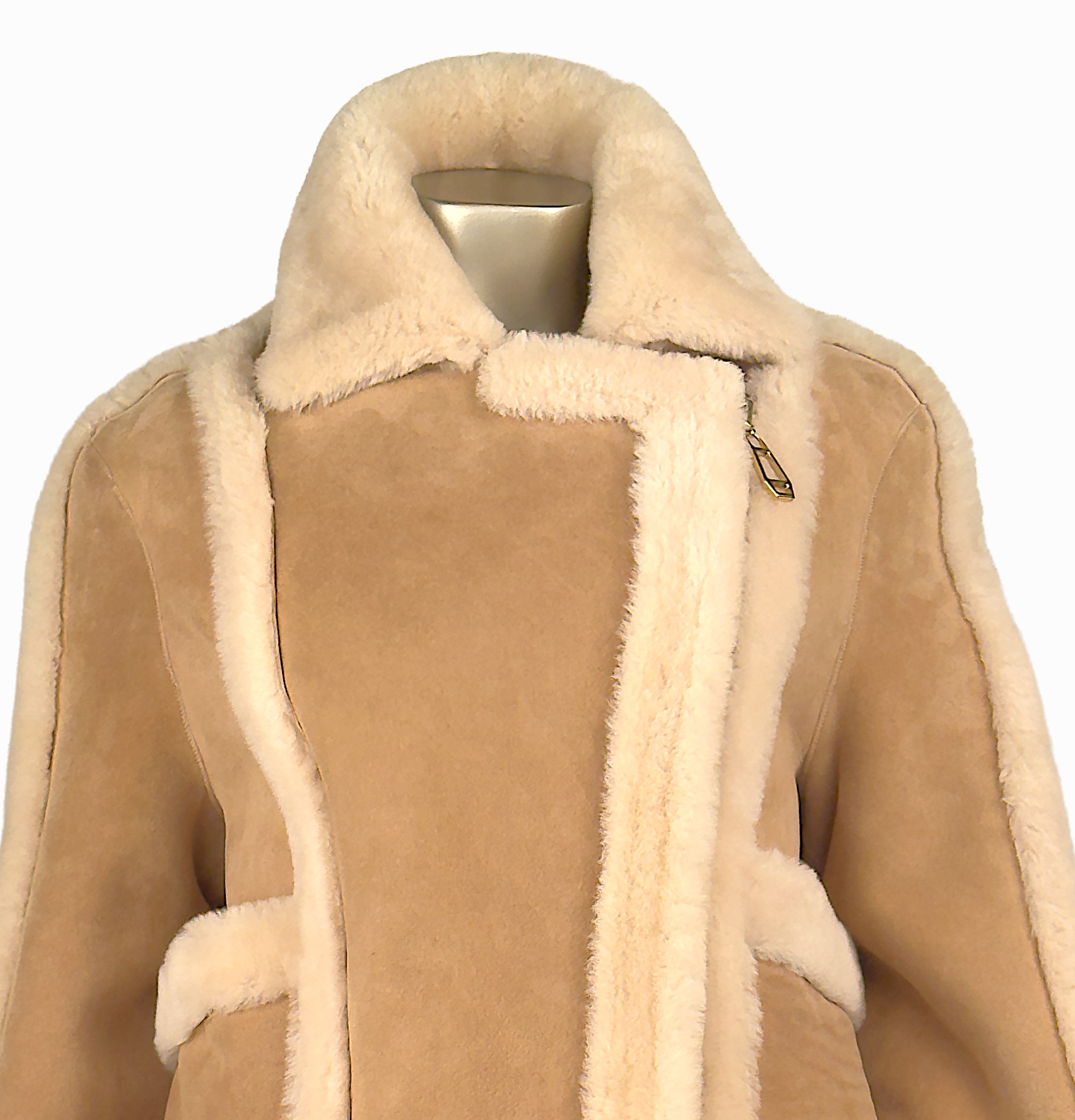 Reversible Shearling Aviator