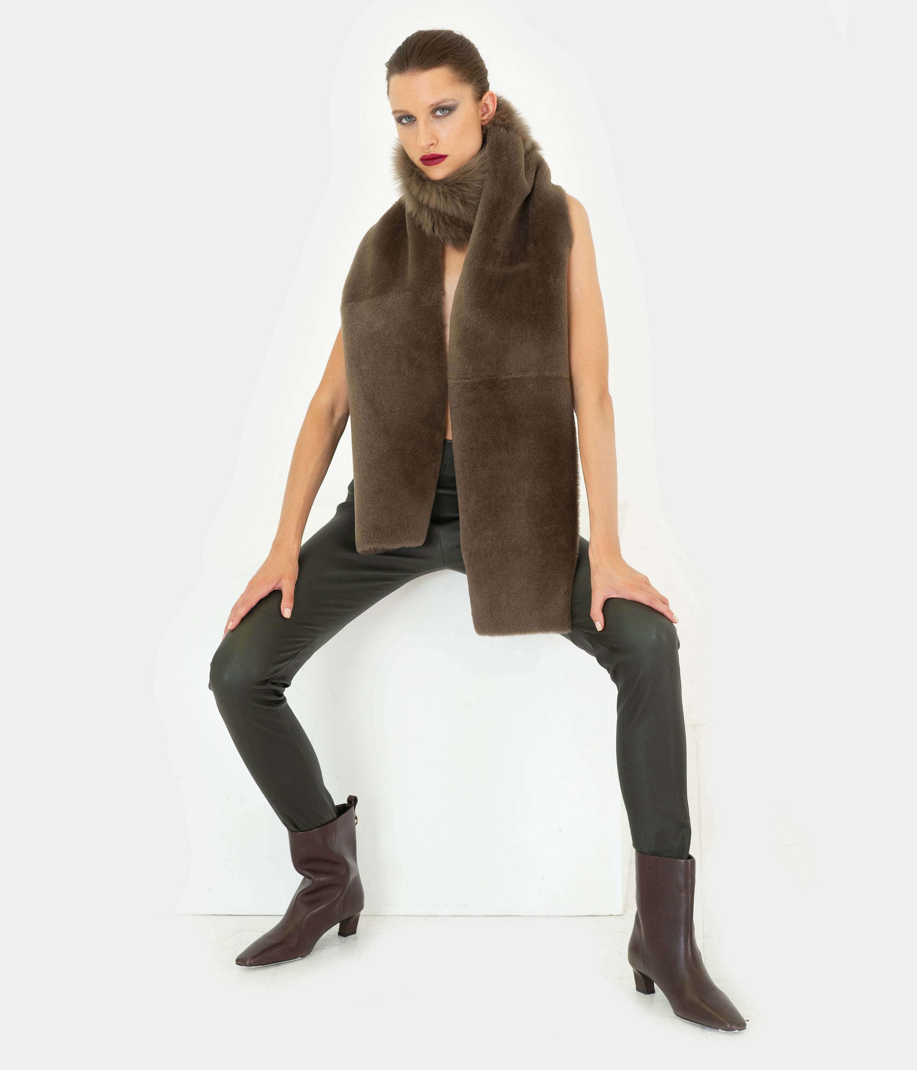 Large Merino Toscana Scarf