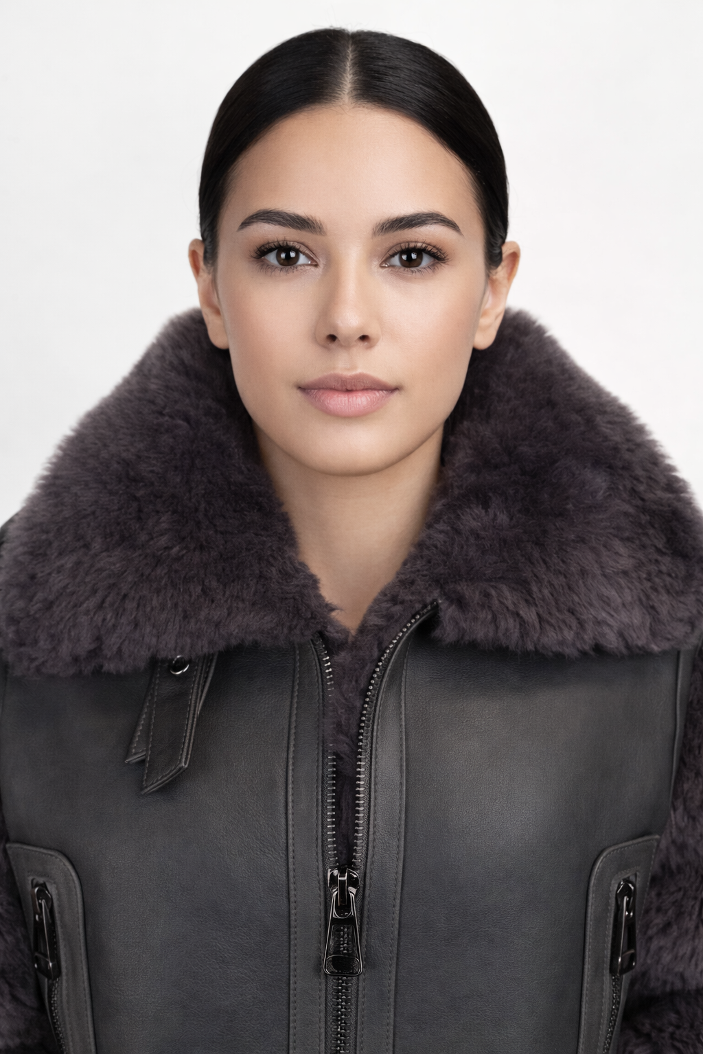 Outlet: Shearling Aviator Grey