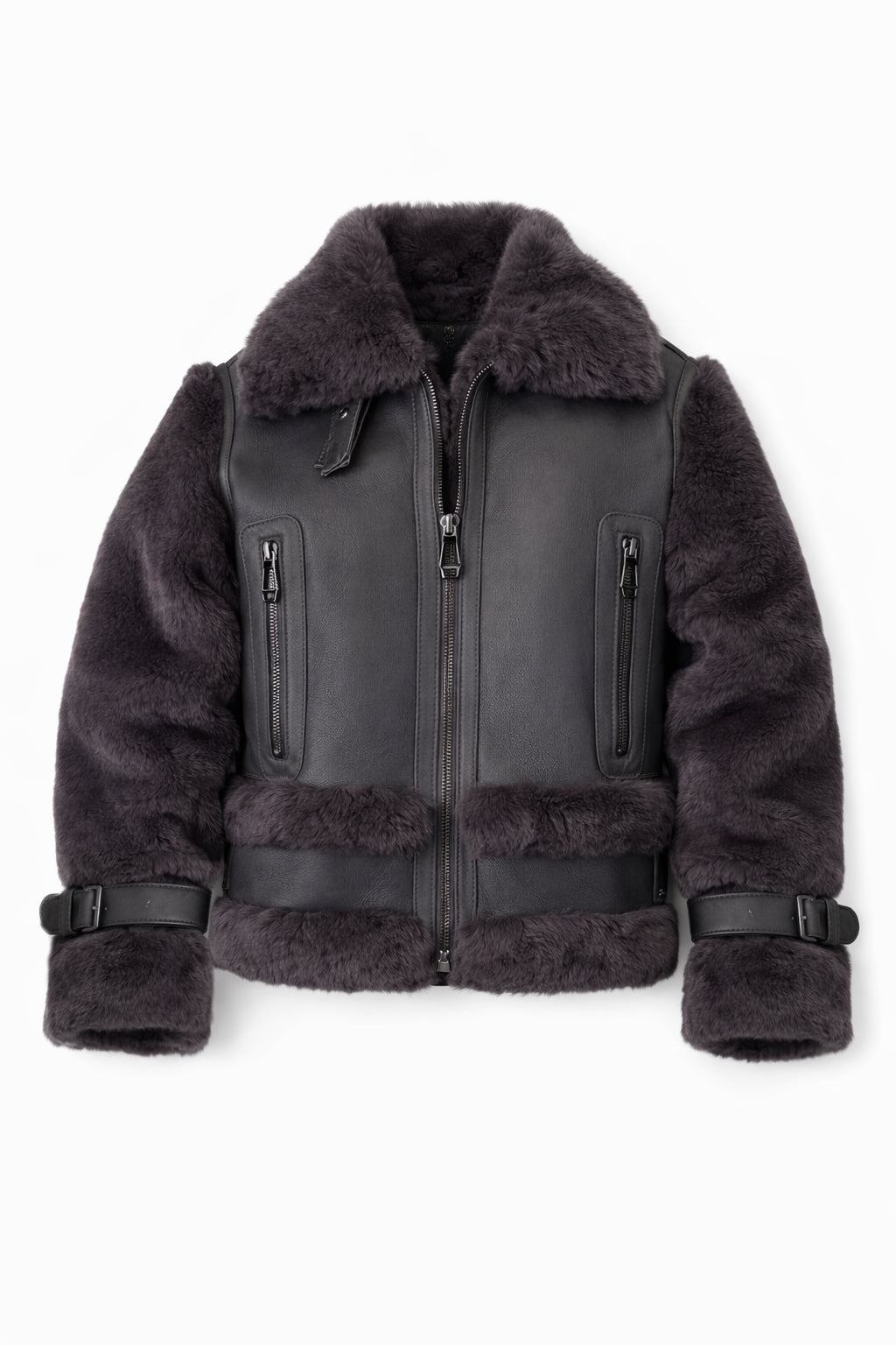 Outlet: Shearling Aviator Grey