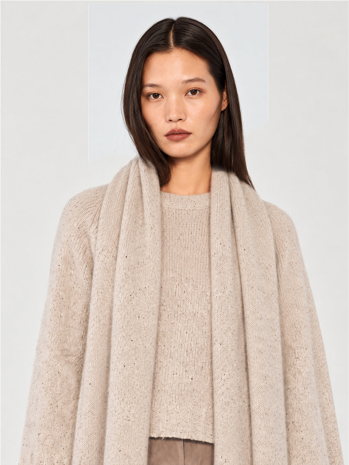 Oyster Donegal Scarf