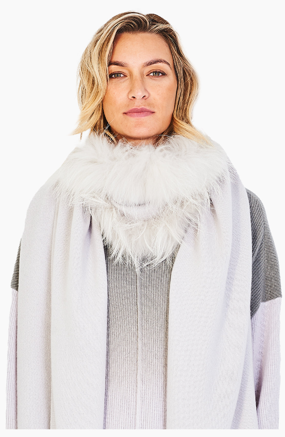 Dom Goor: Fur Trim Scarf