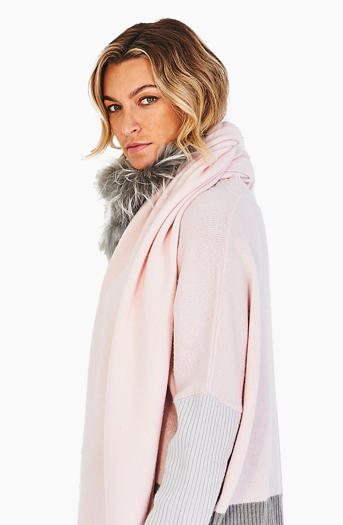 Dom Goor: Fur Trim Scarf