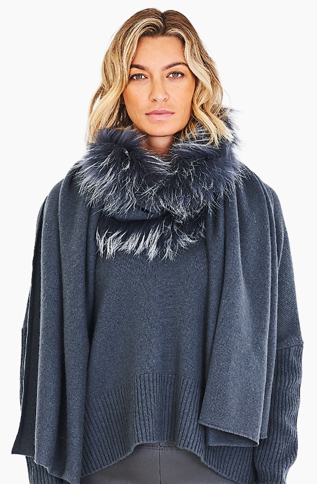 Dom Goor: Fur Trim Scarf