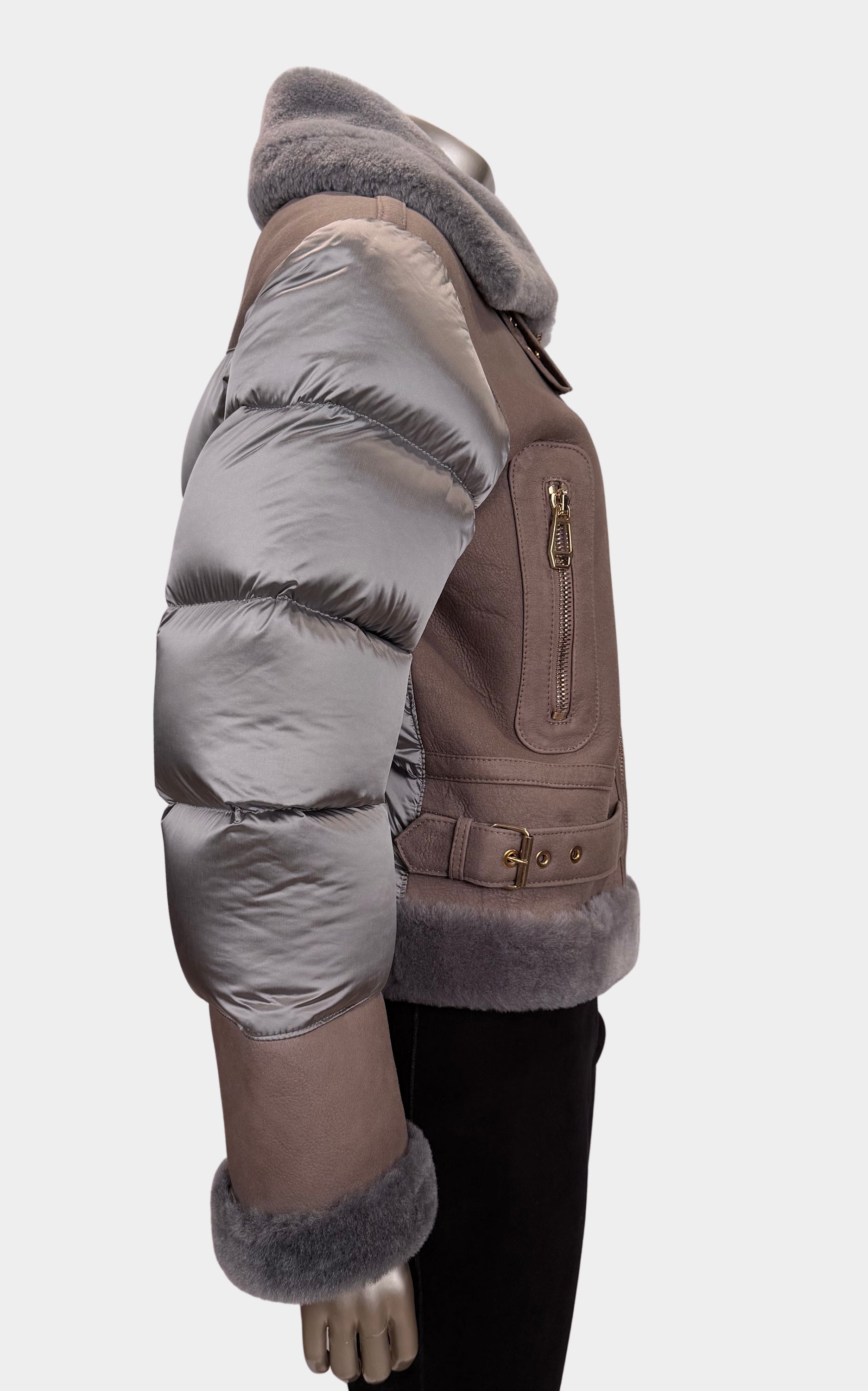 Outlet: Goose Down Short Aviator: Size 10