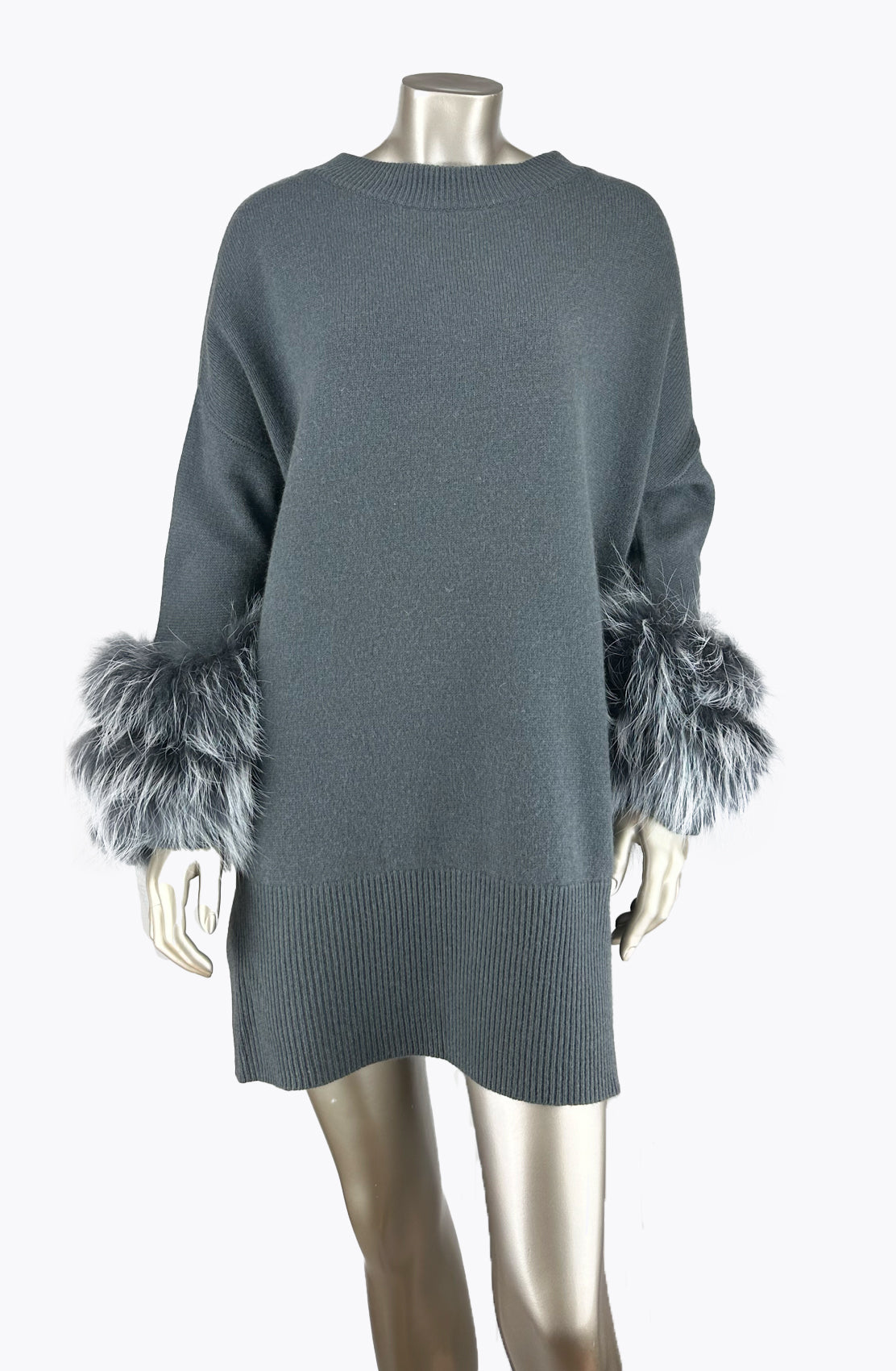 Outlet: Fur Trim Tunic: Size 12