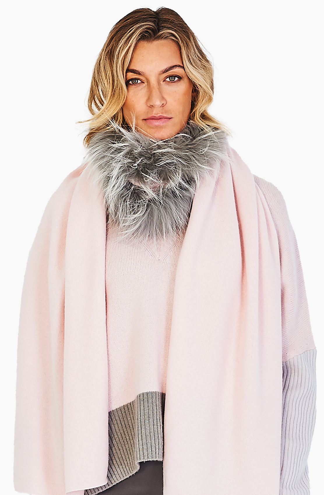 Dom Goor: Fur Trim Scarf