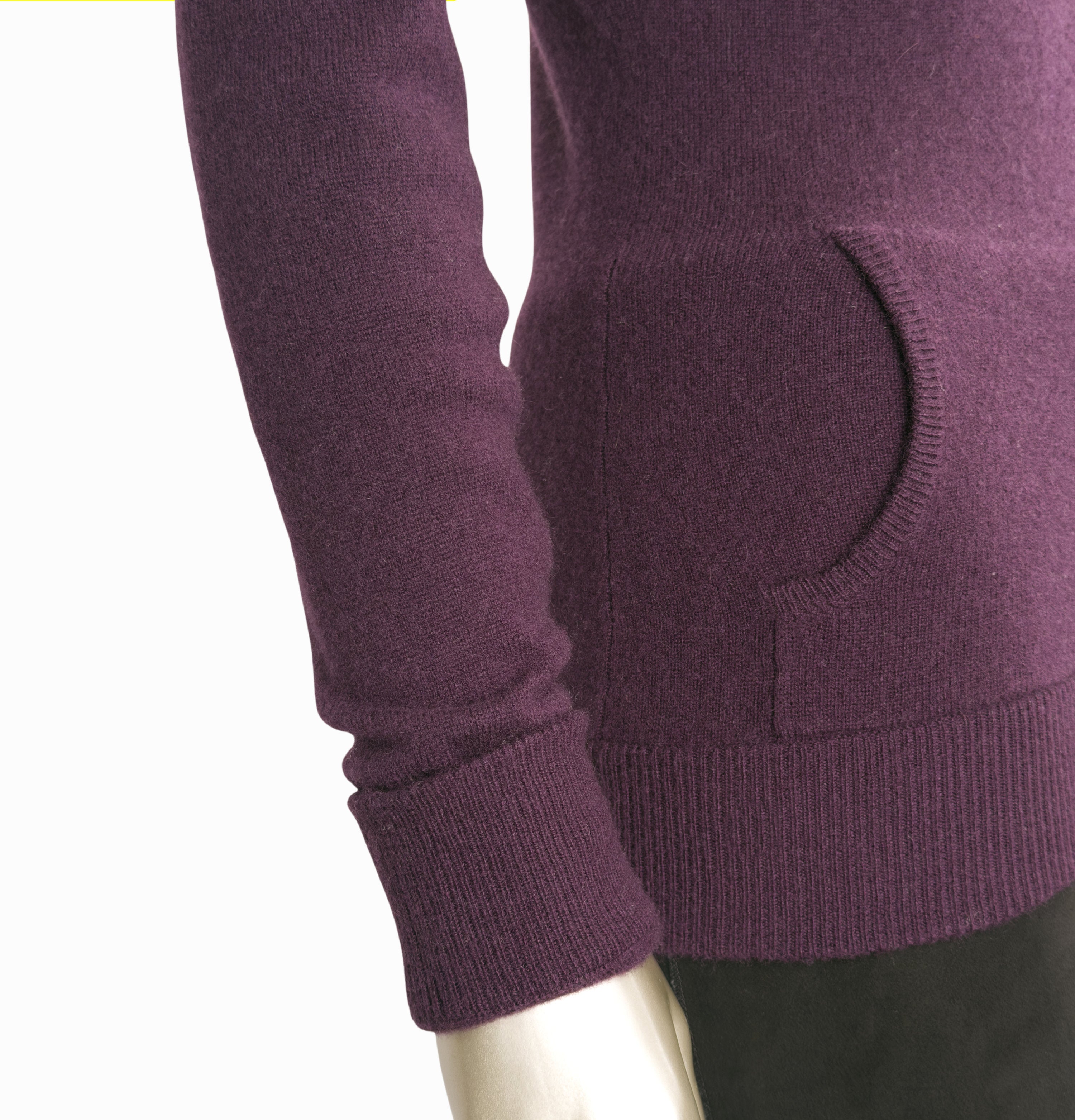 Outlet: Hooded Fur Fitted Cardi: Size: 10