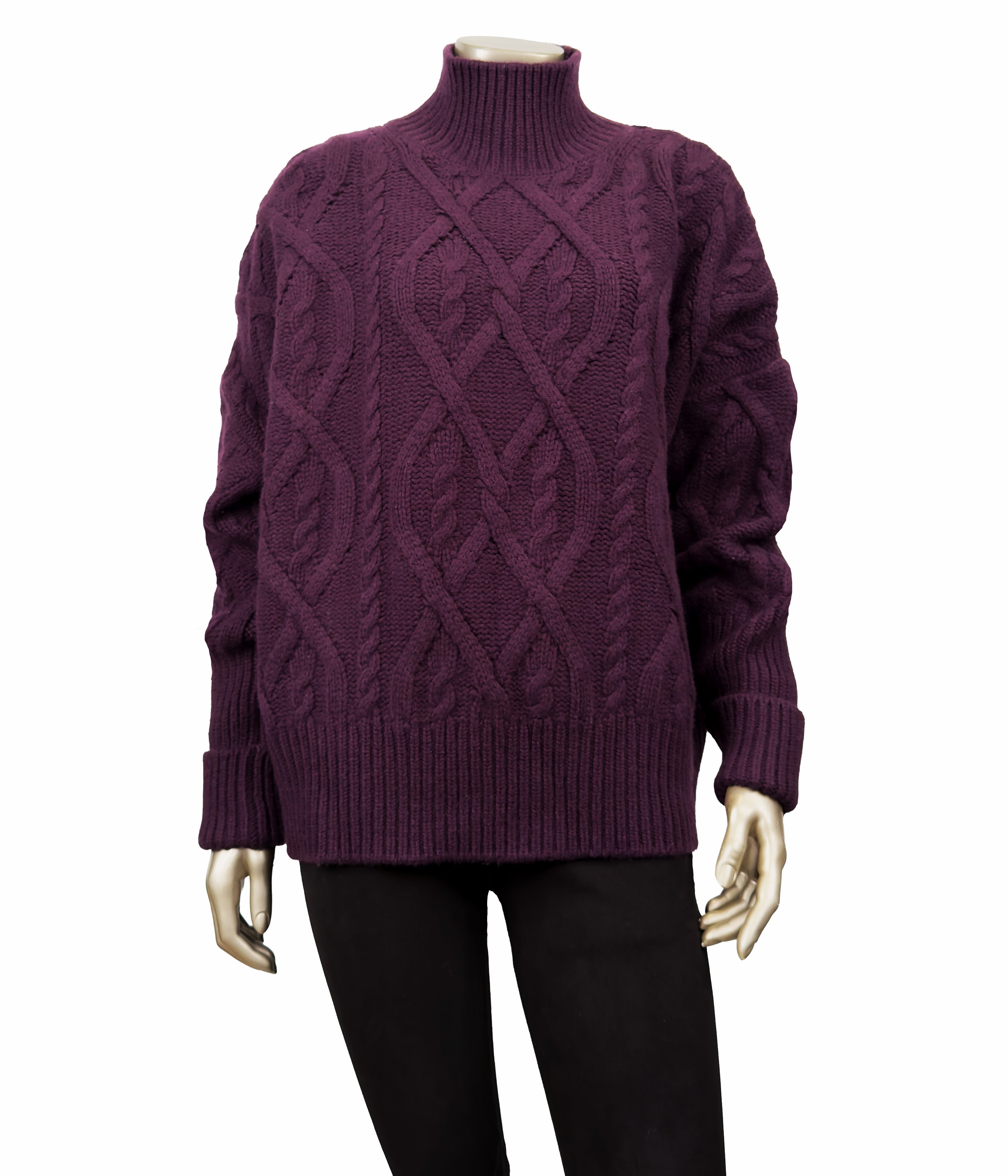 Outlet: Chunky Knit Sweater: Size 10