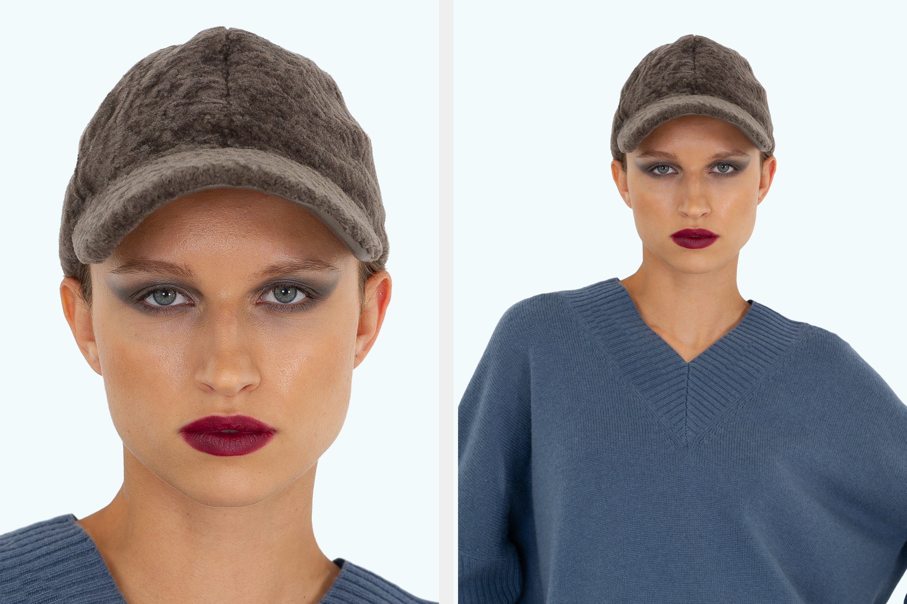 Shearling Baseball Cap