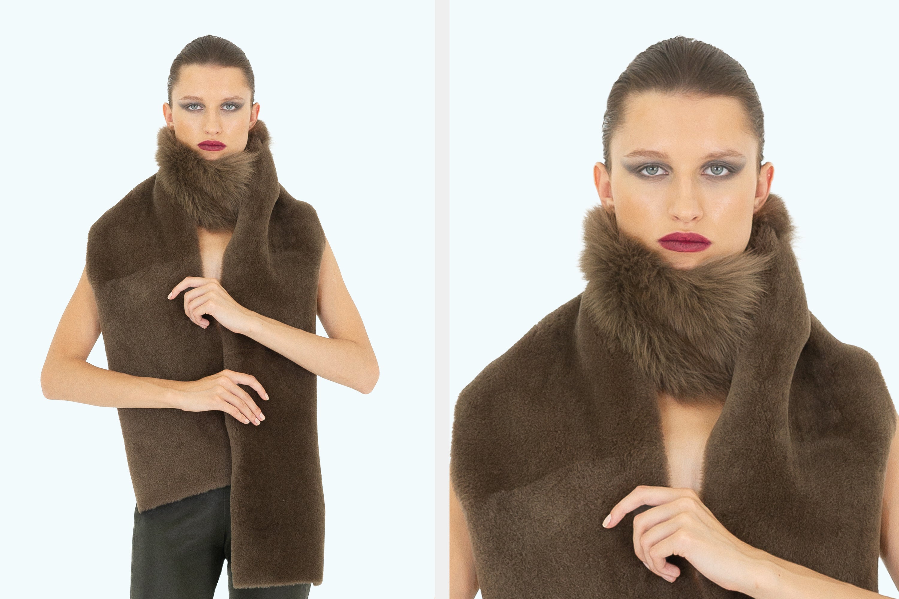 Large Merino Toscana Scarf