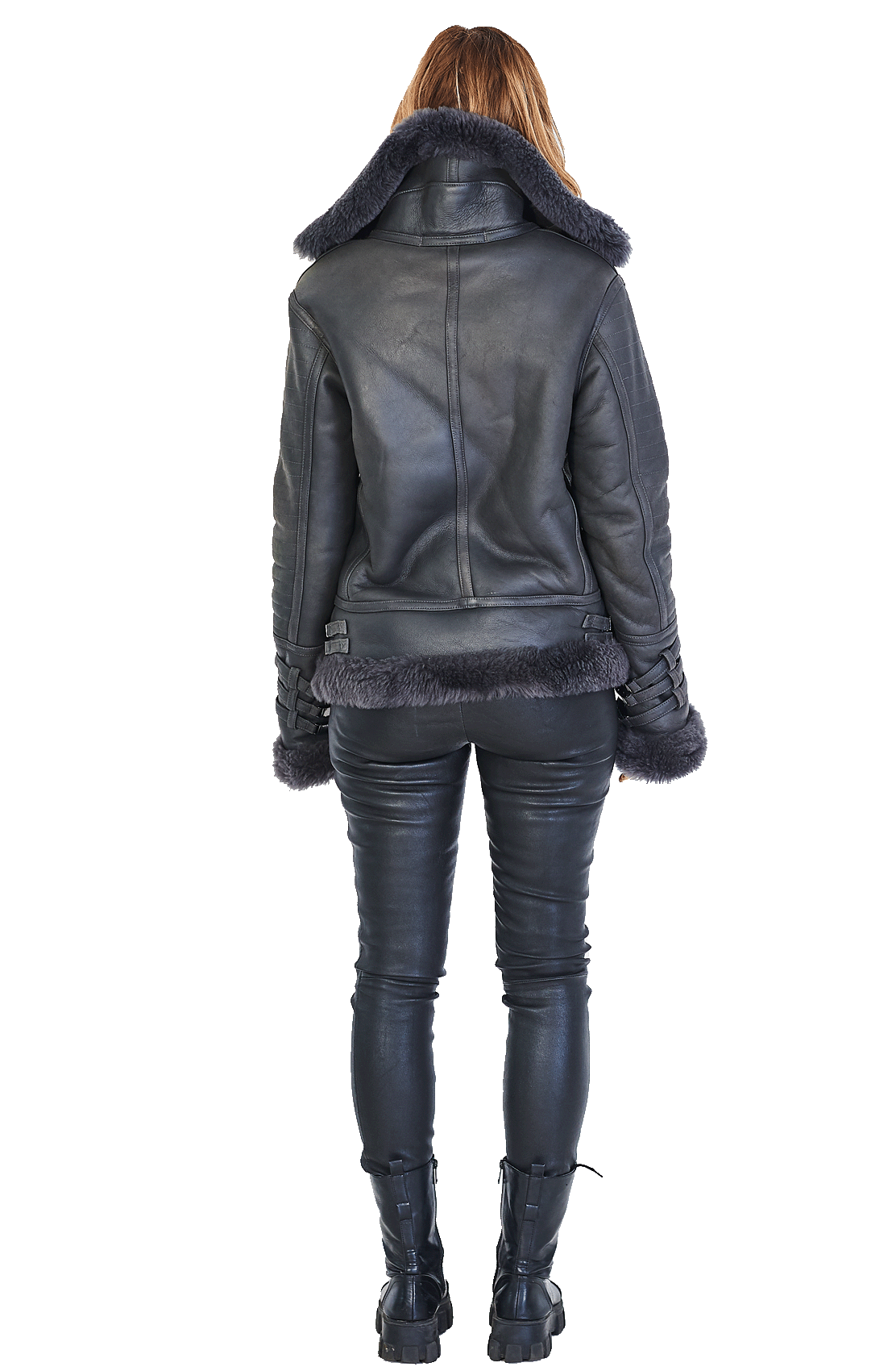 Modern day biker jacket
