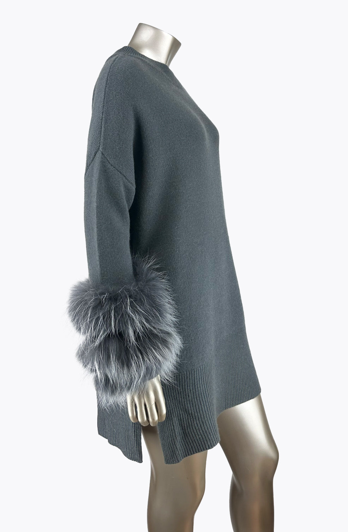 Outlet: Fur Trim Tunic: Size 12