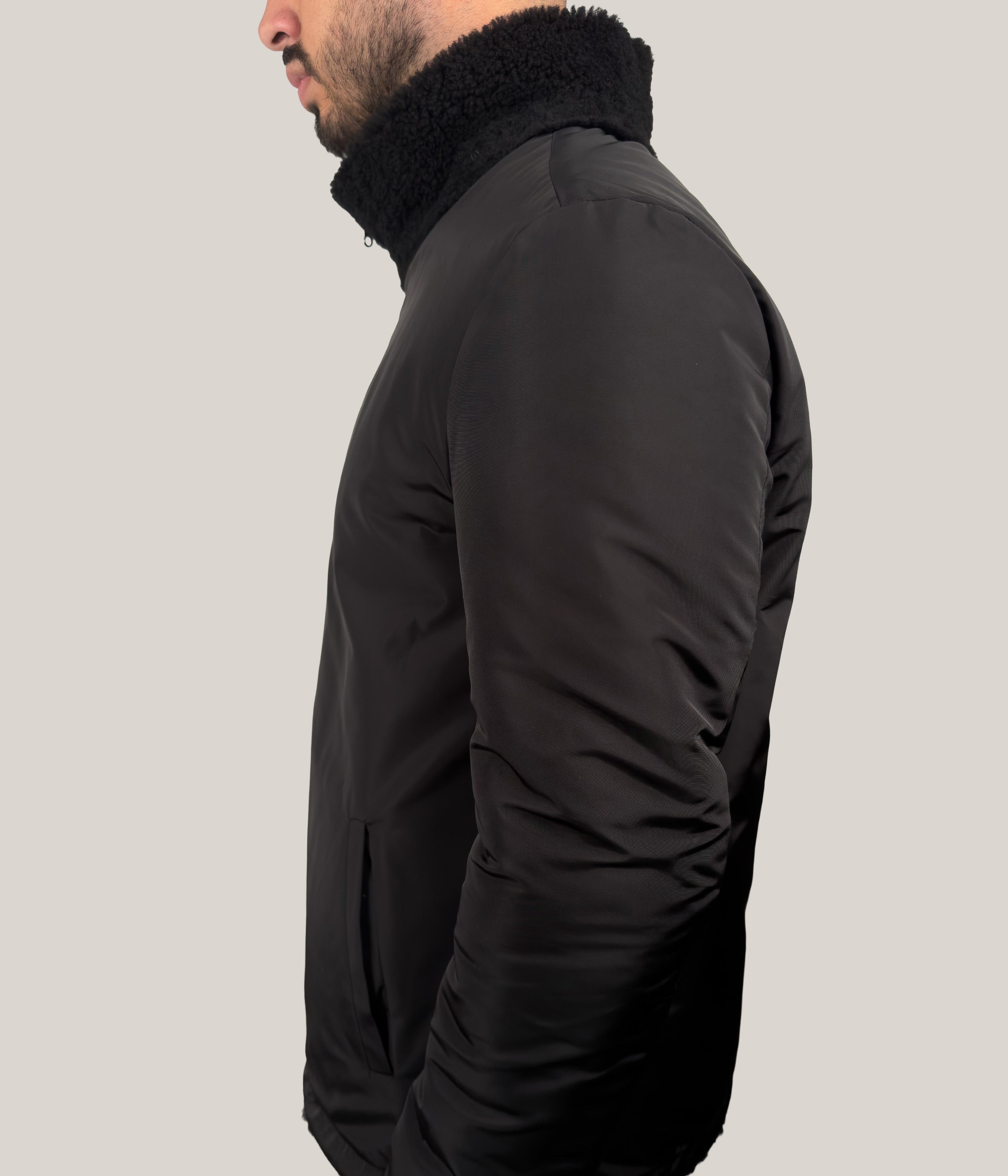 Dom Goor Reversible Curly Shearling Coat