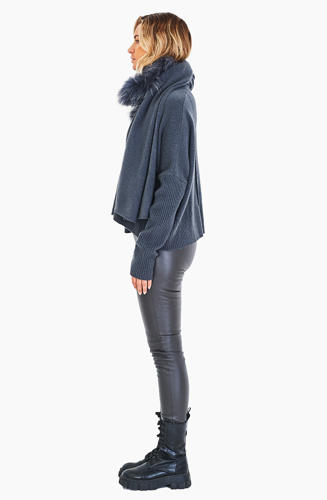 Dom Goor: Fur Trim Scarf