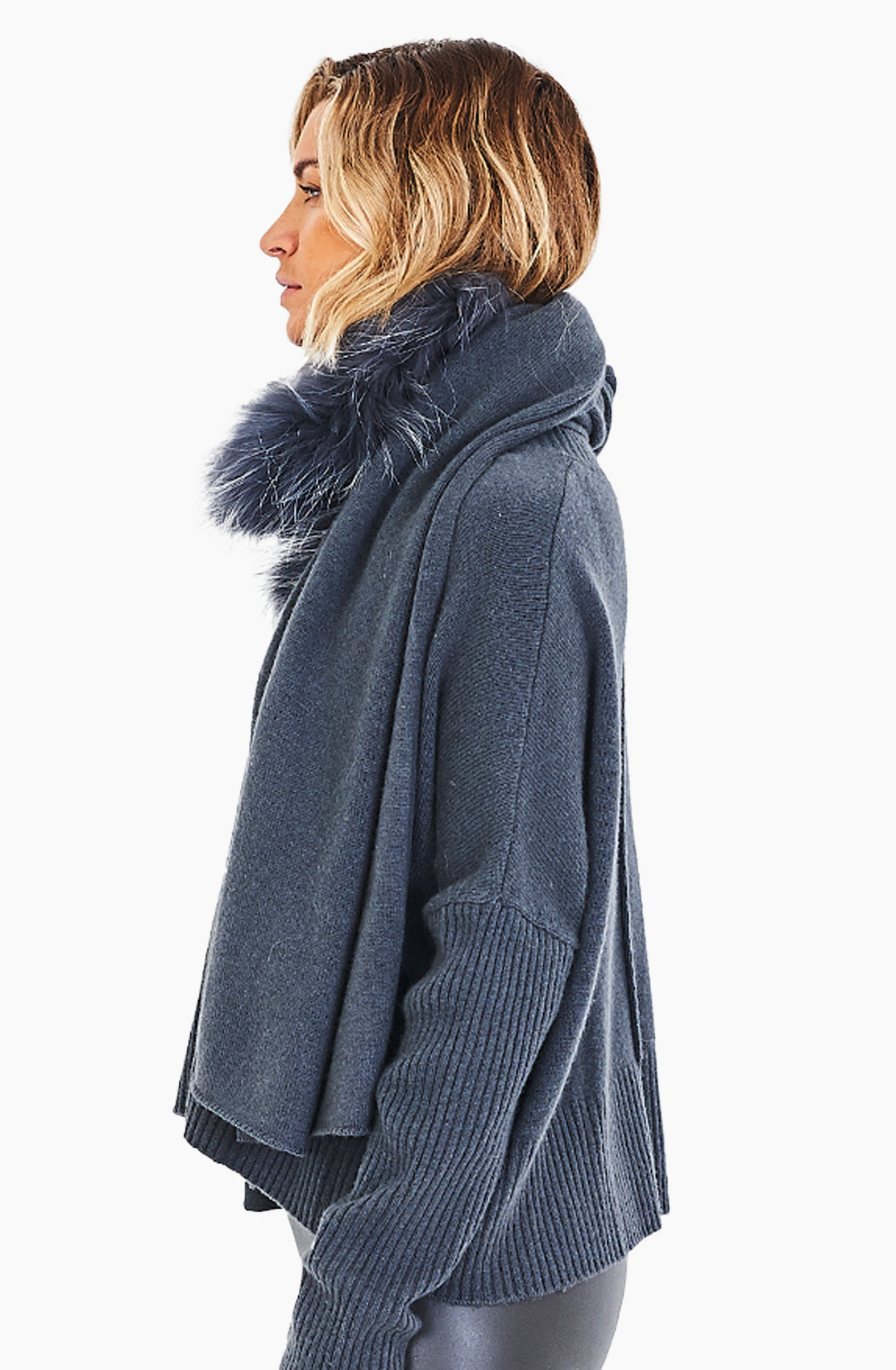 Dom Goor: Fur Trim Scarf