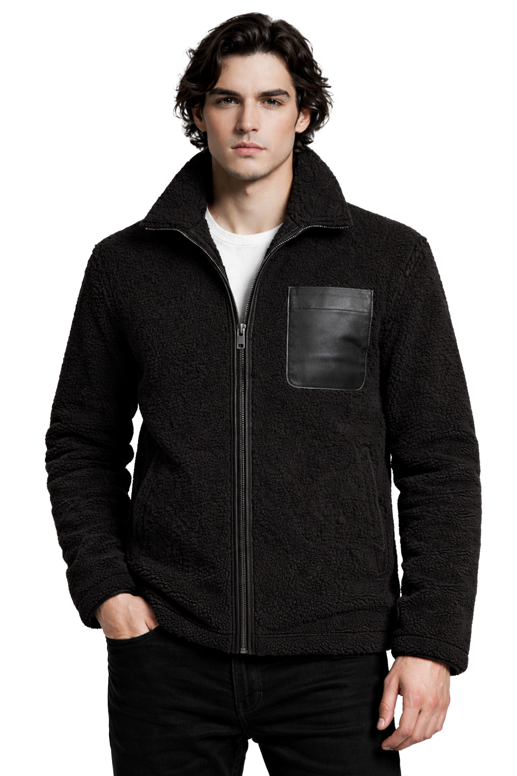 Dom Goor Reversible Curly Shearling Coat