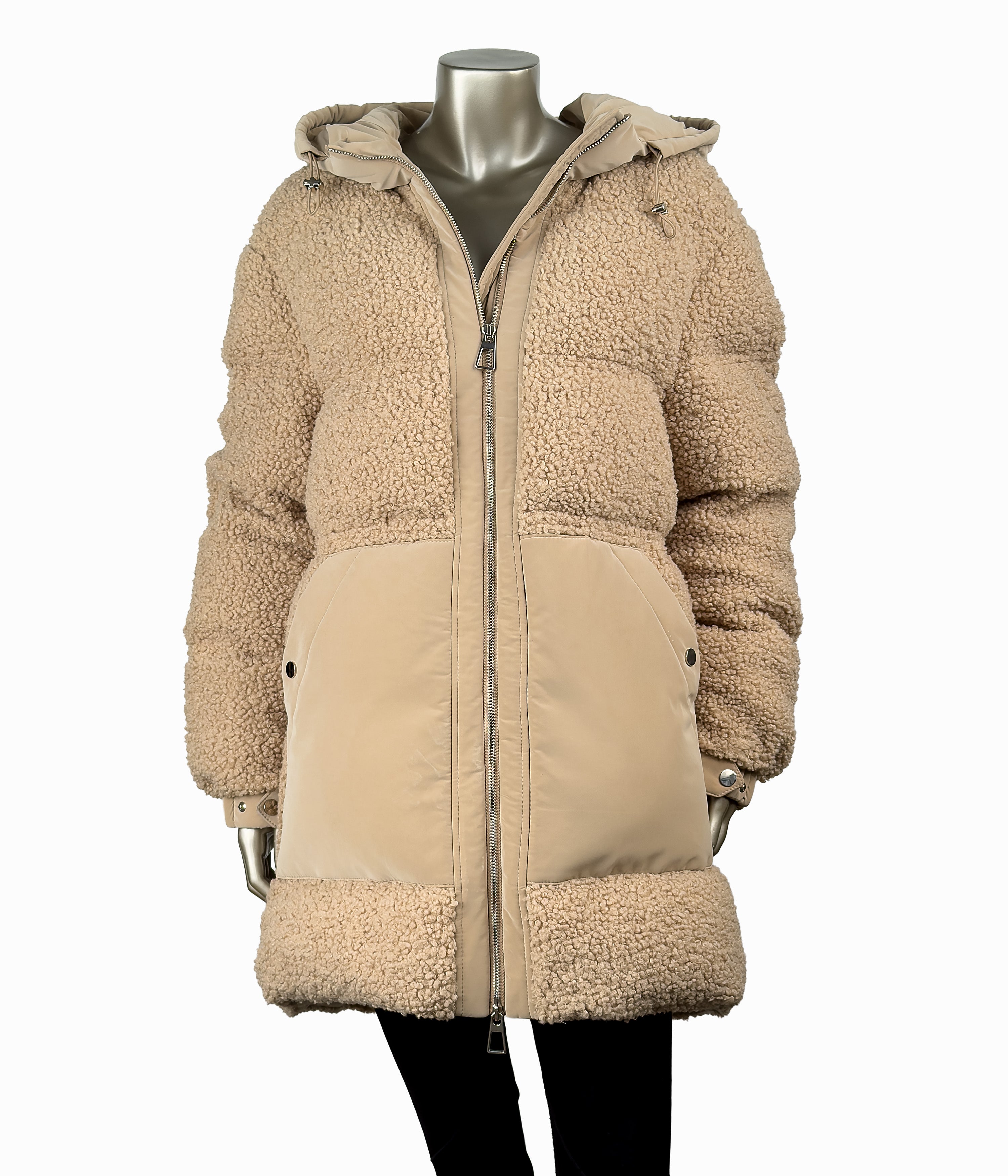 Dom Goor Teddy Parka Coat
