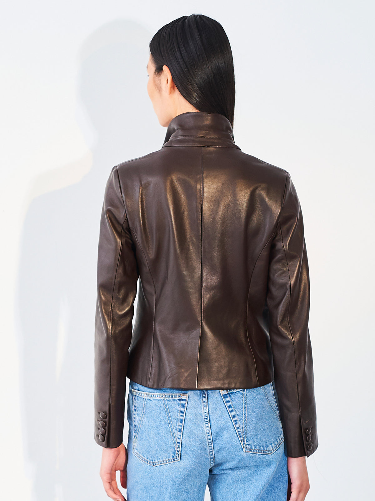 Leather Blazer