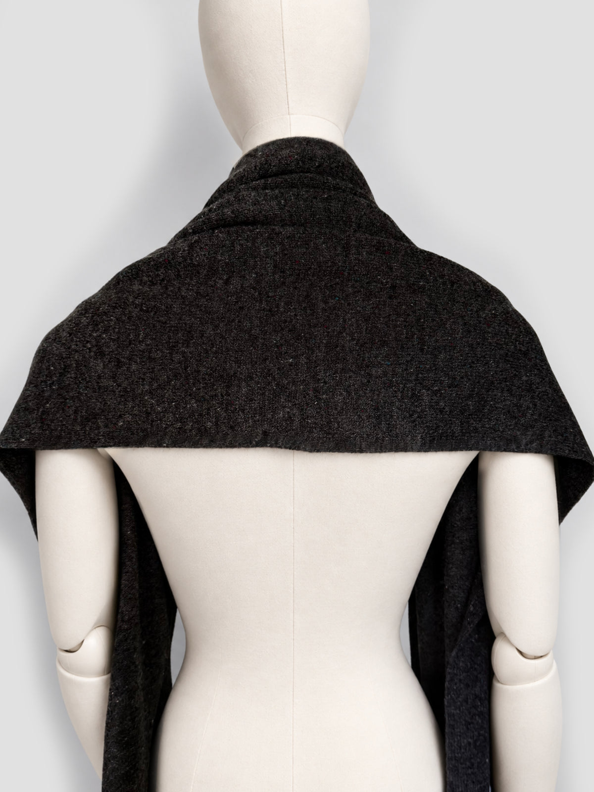 Graphite Marl Donegal Scarf