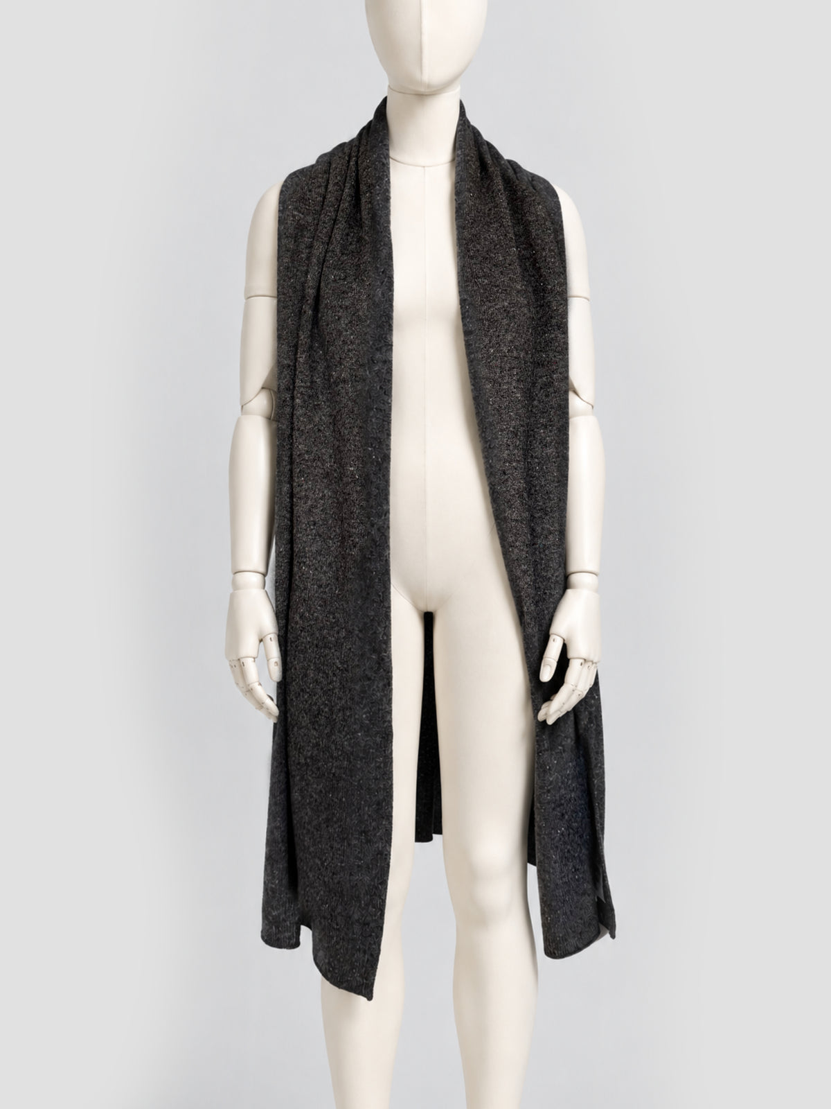 Graphite Marl Donegal Scarf