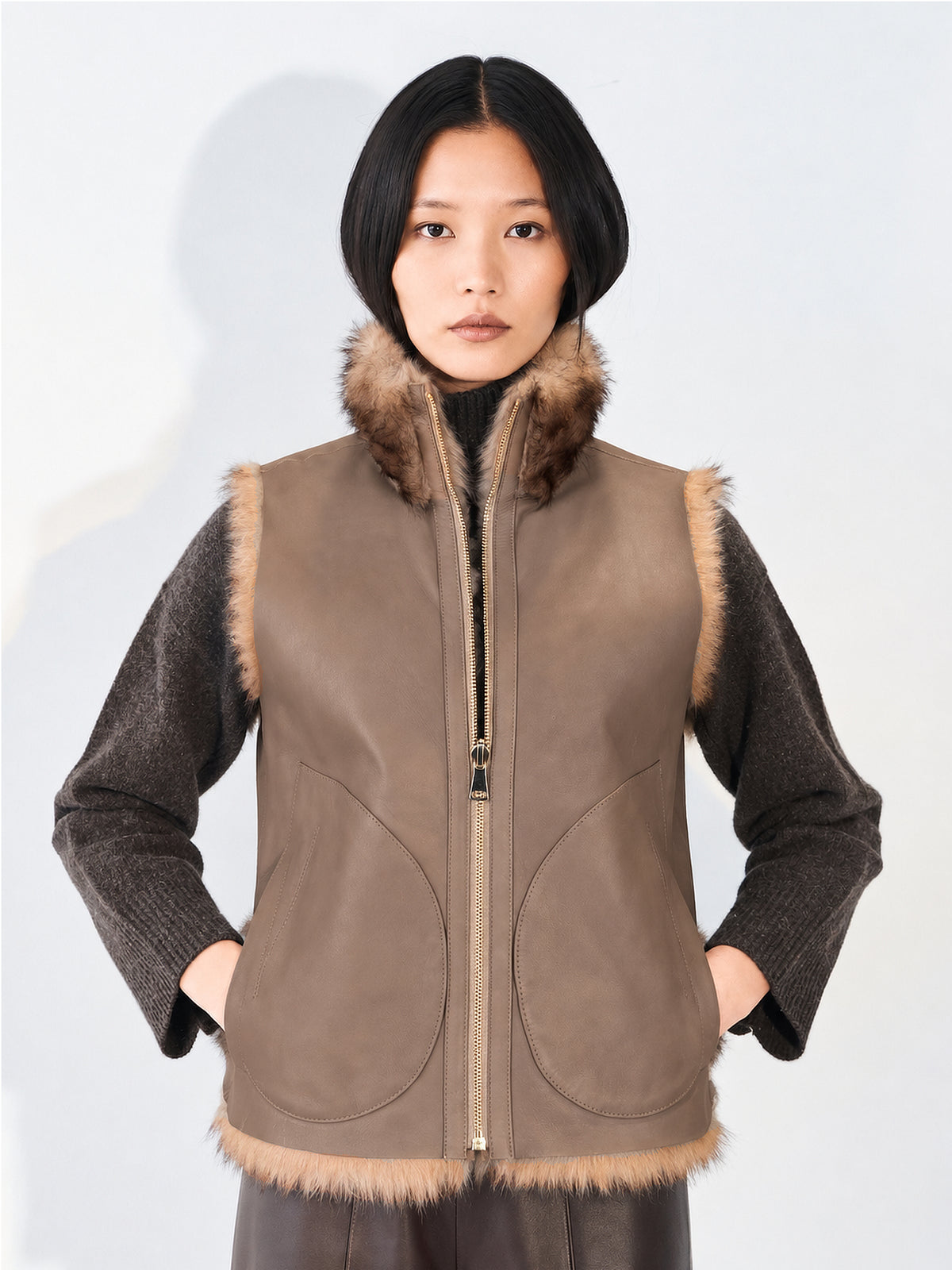 Reversible Aviator Gilet
