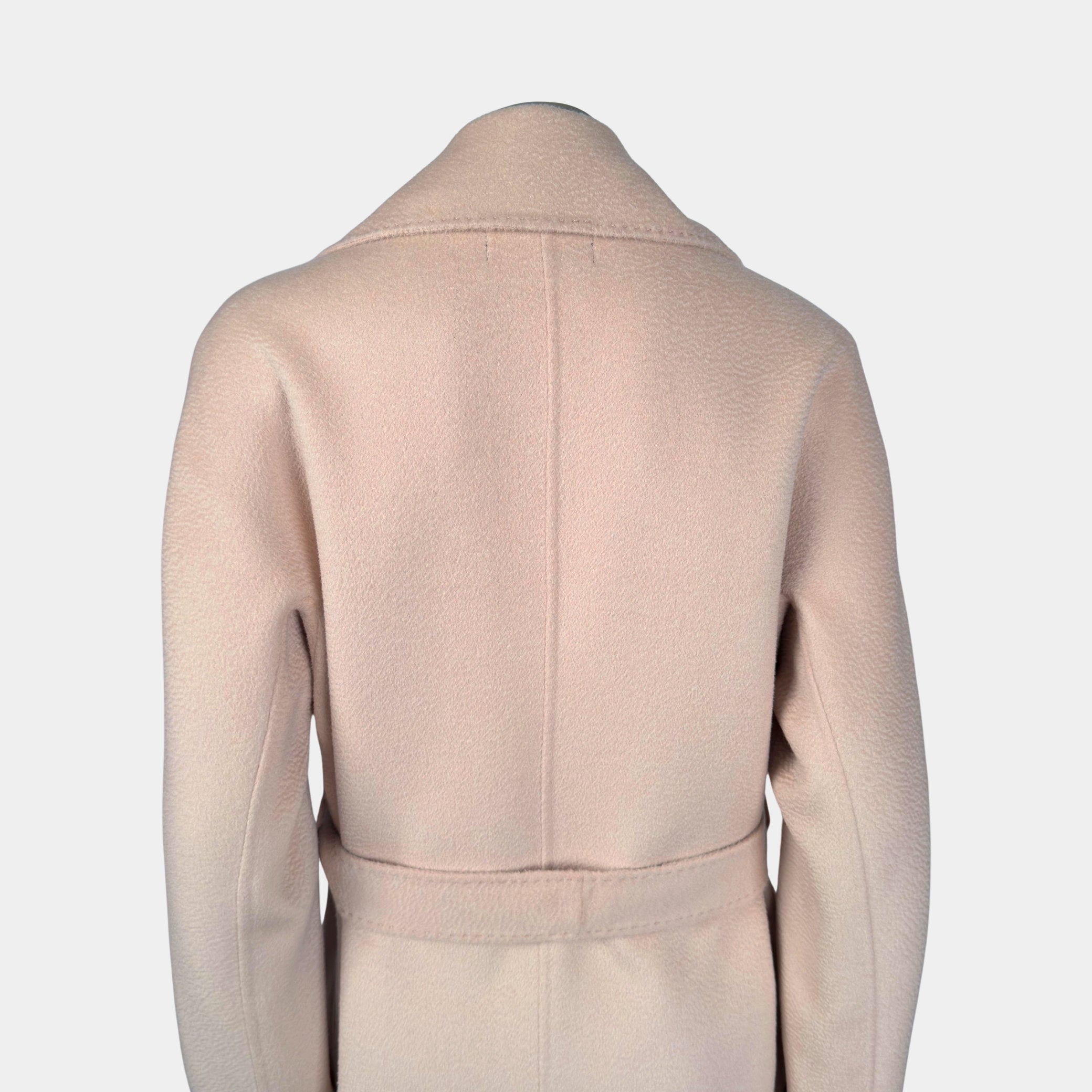 Outlet: Tie Belt Trench Coat Cream: Size 10