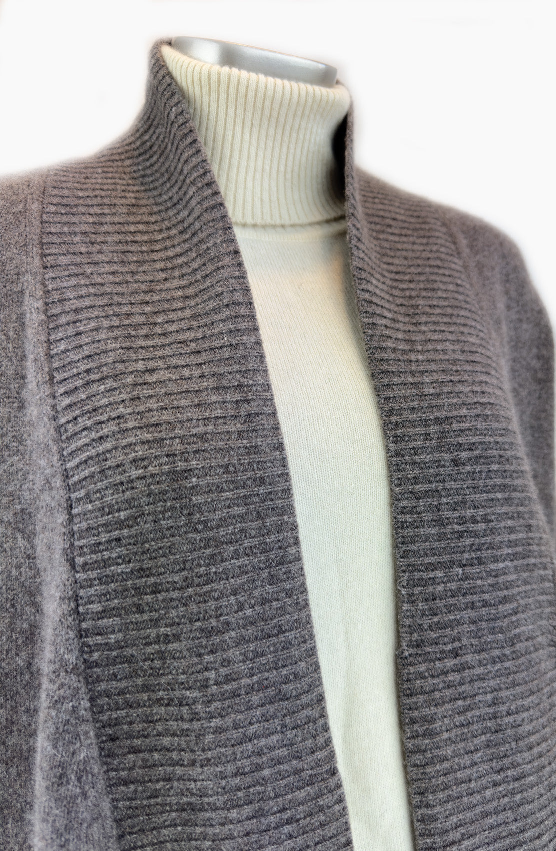 Outlet: Long Fur Trim, Cardi, Size 10