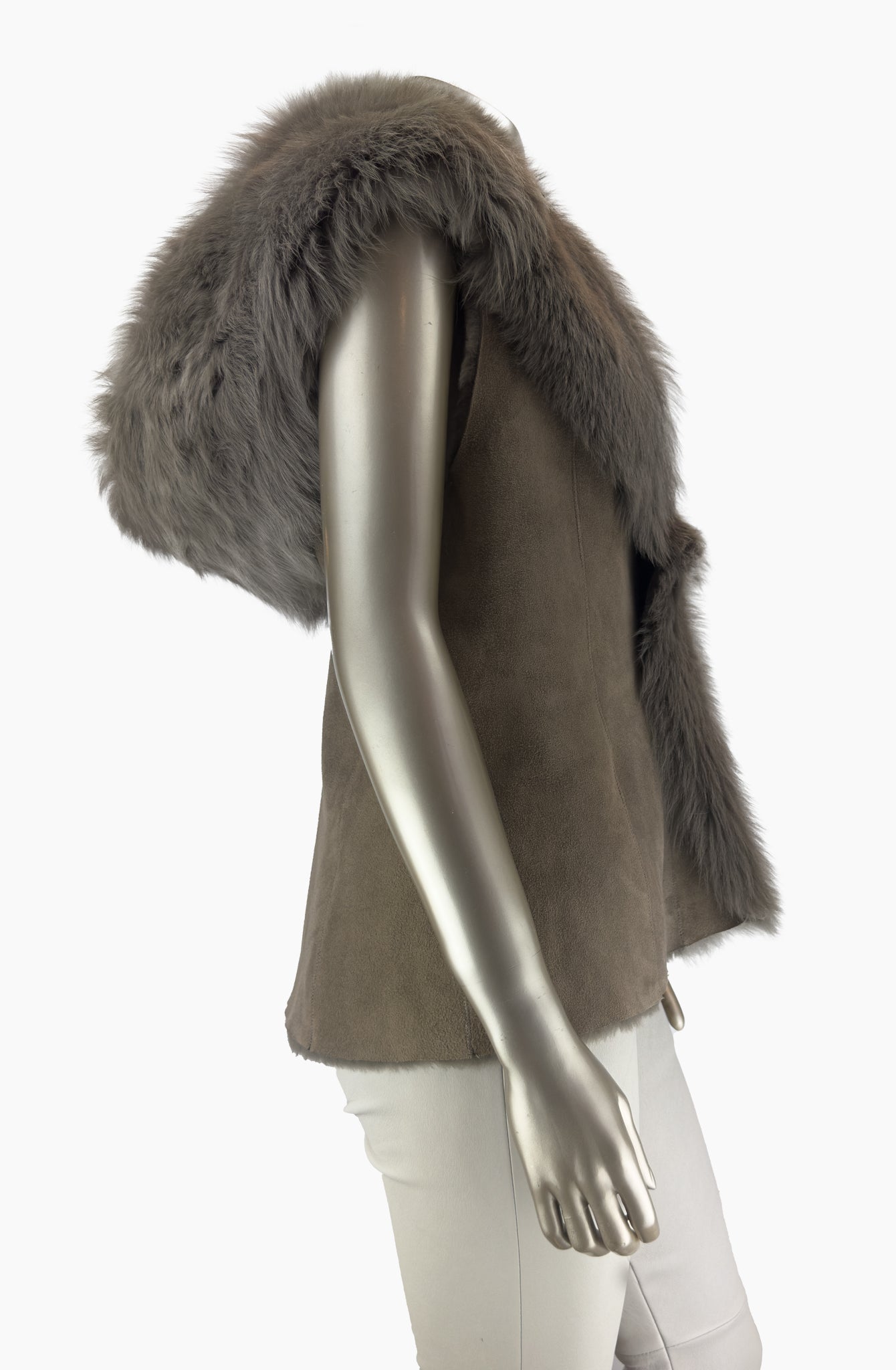 Outlet: Classic Short Length Hooded Gilet Size:10