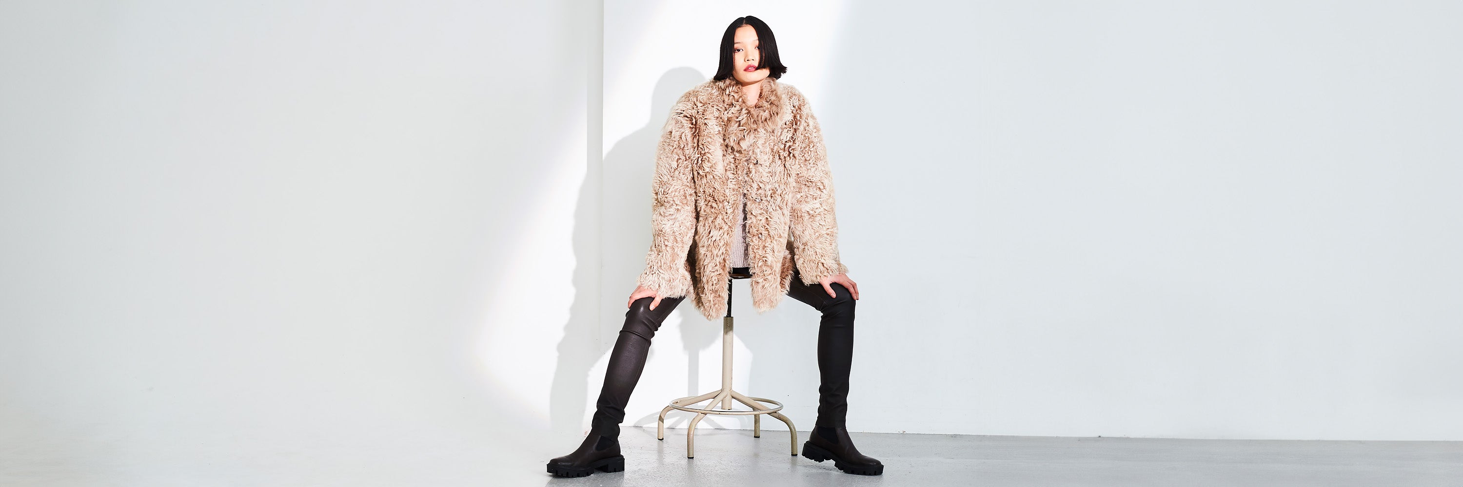 Dom Goor shearling jacket