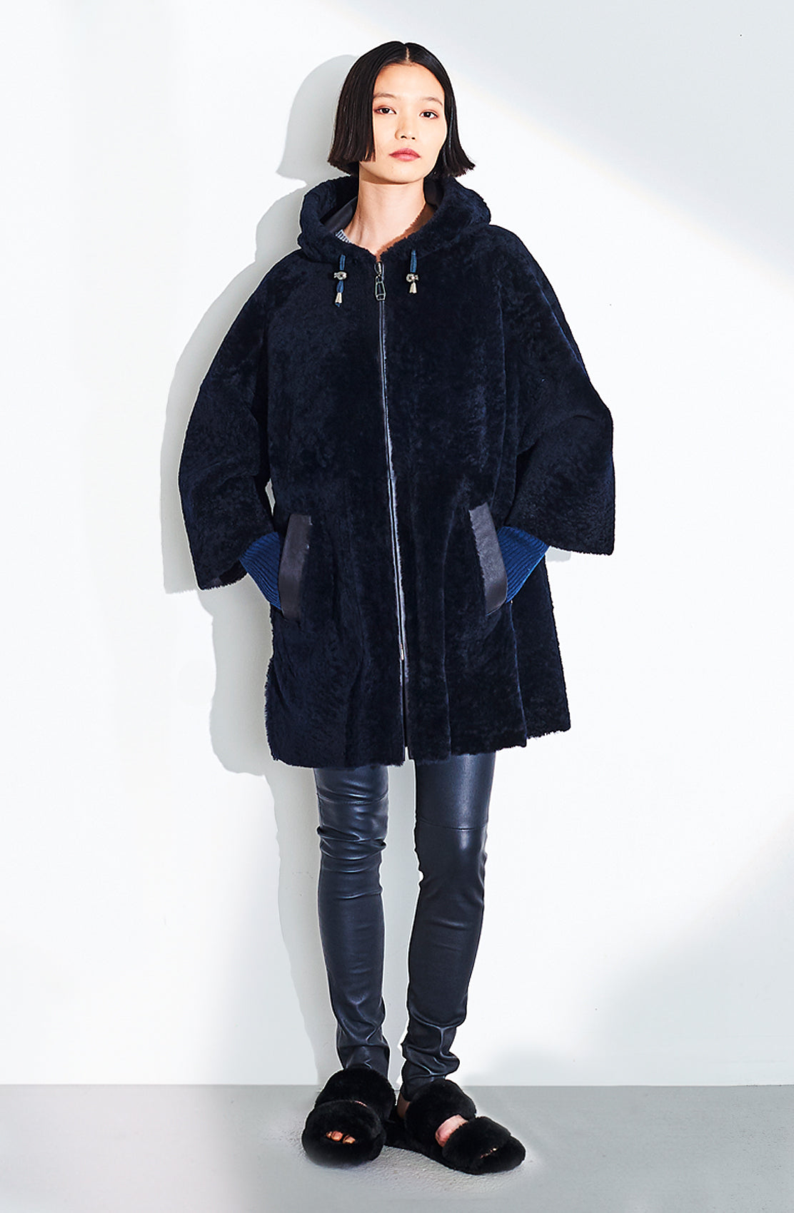 Rev Shearling Hooded Parka