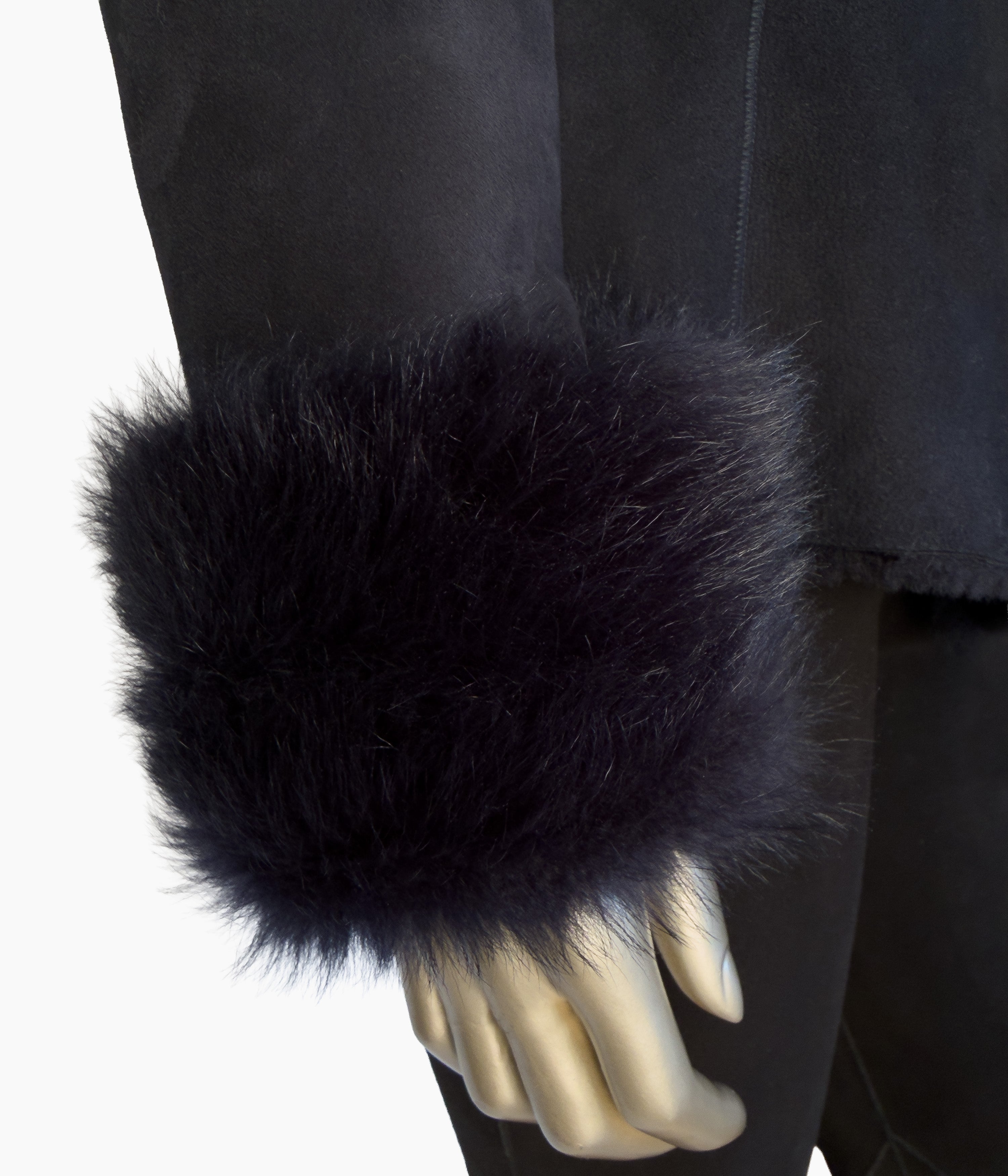 Classic Short Coat Navy Size:10