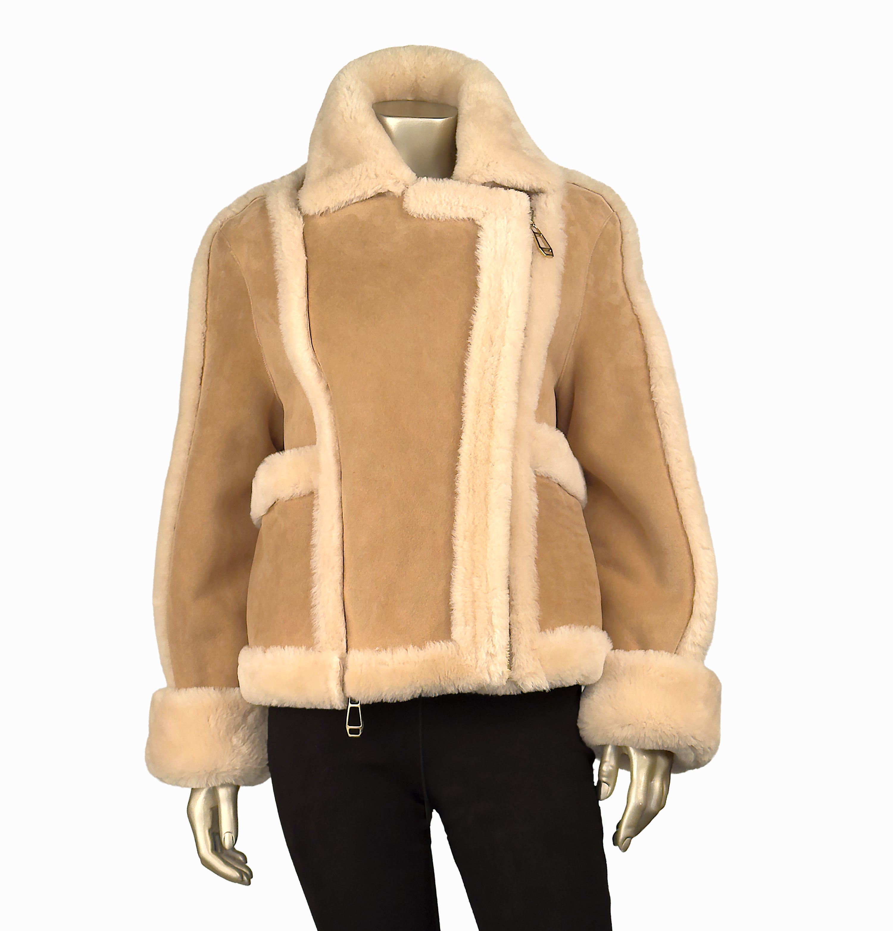 Reversible Shearling Aviator