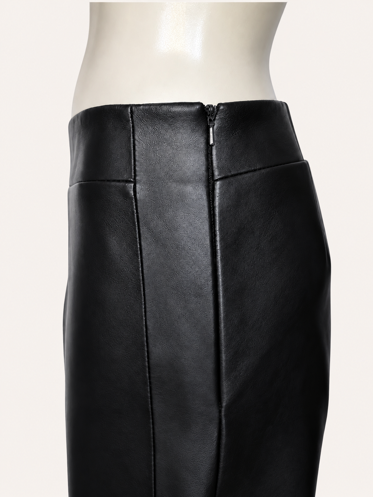 Black Leather Tux Trousers