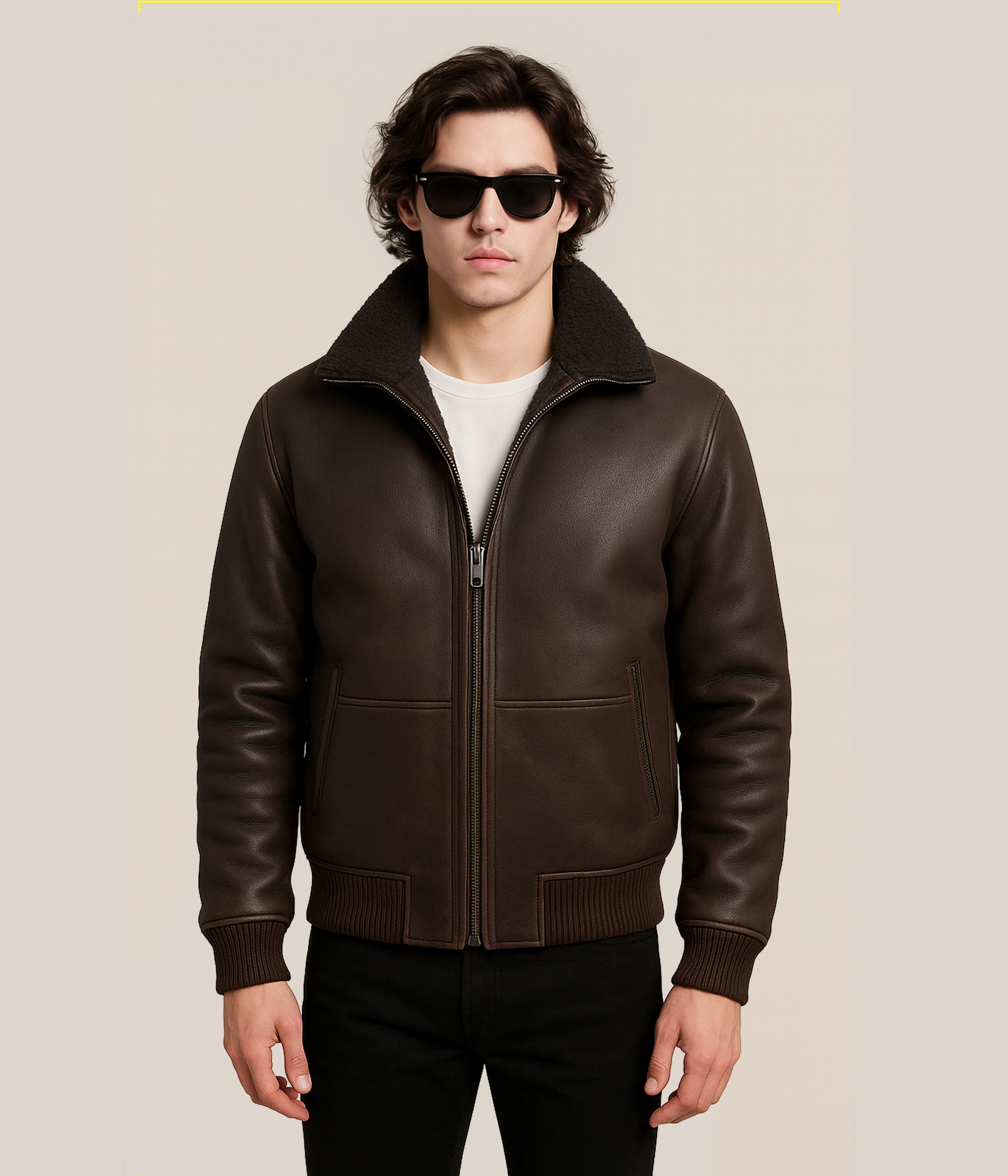 Max & Zac Mens Bomber Jacket