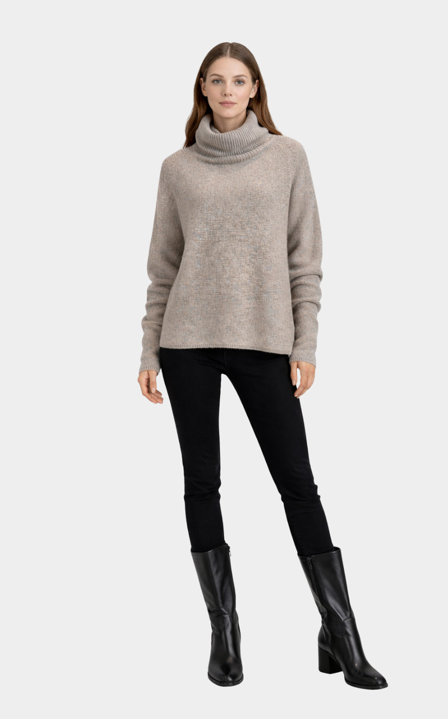Outlet: Cowl Neck Sweater Fantasia
