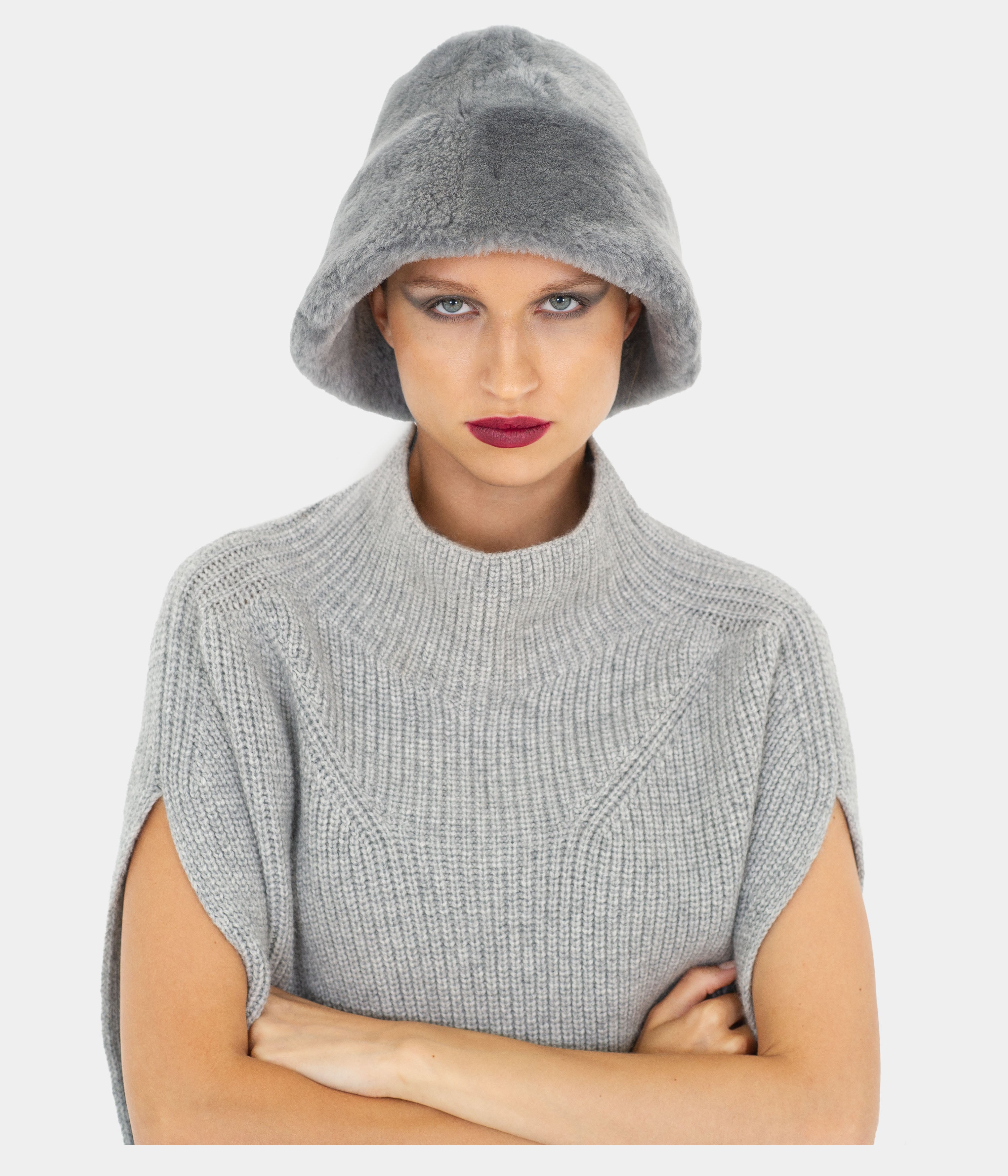 Shearling Bucket Hat