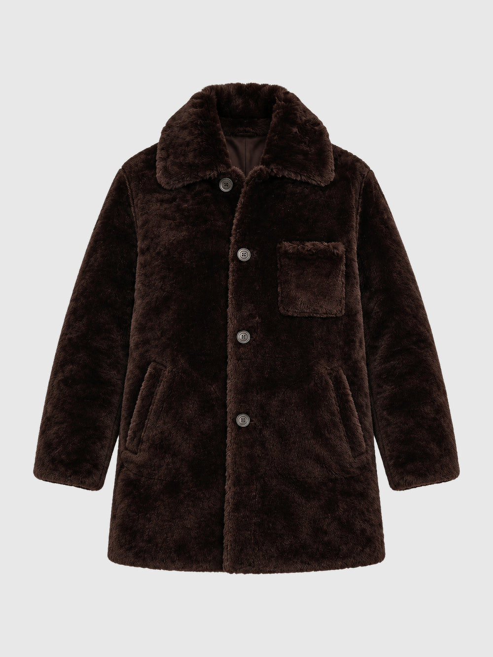 Dom Goor Wool Out Shirt Coat