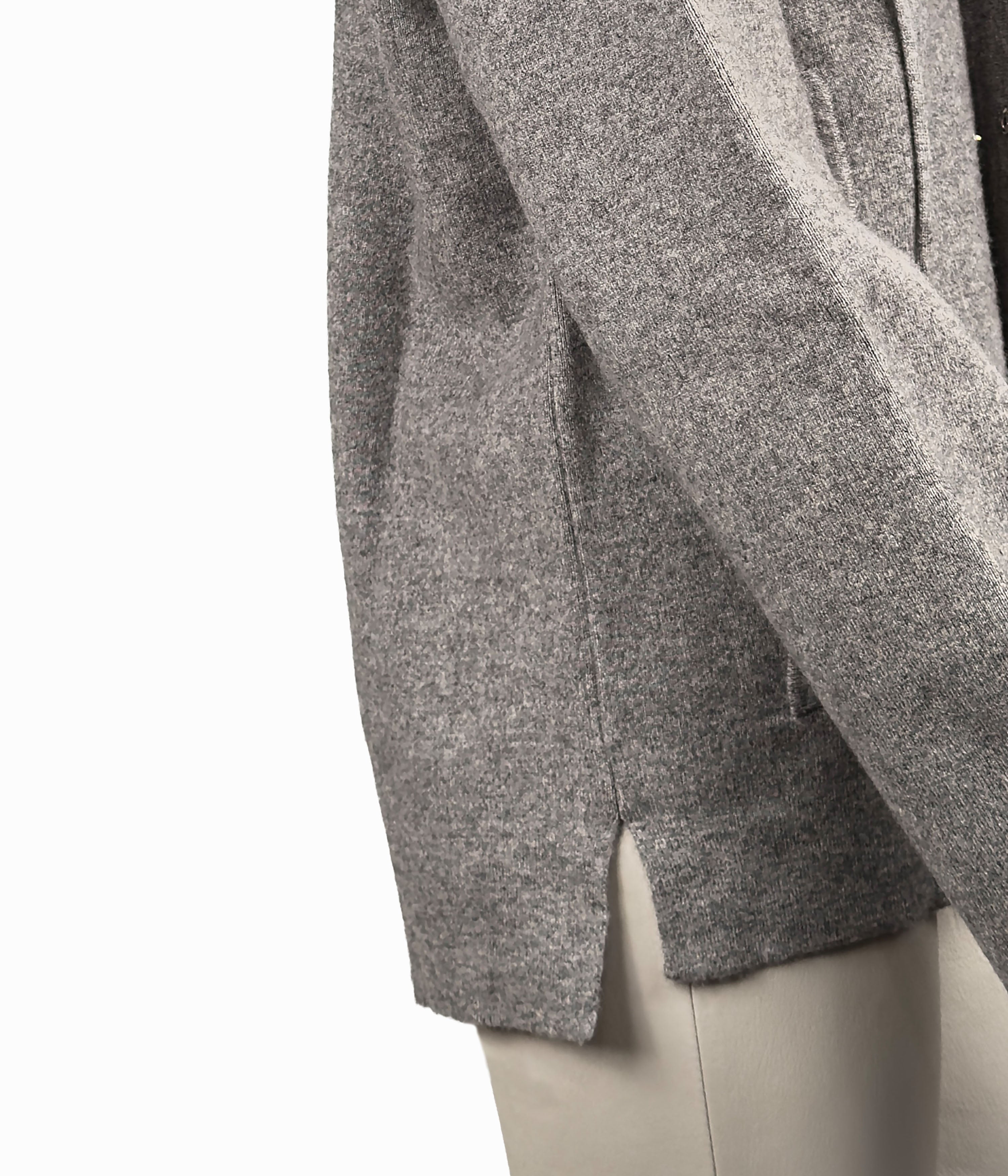 Hooded Knit Short Parka Size 10