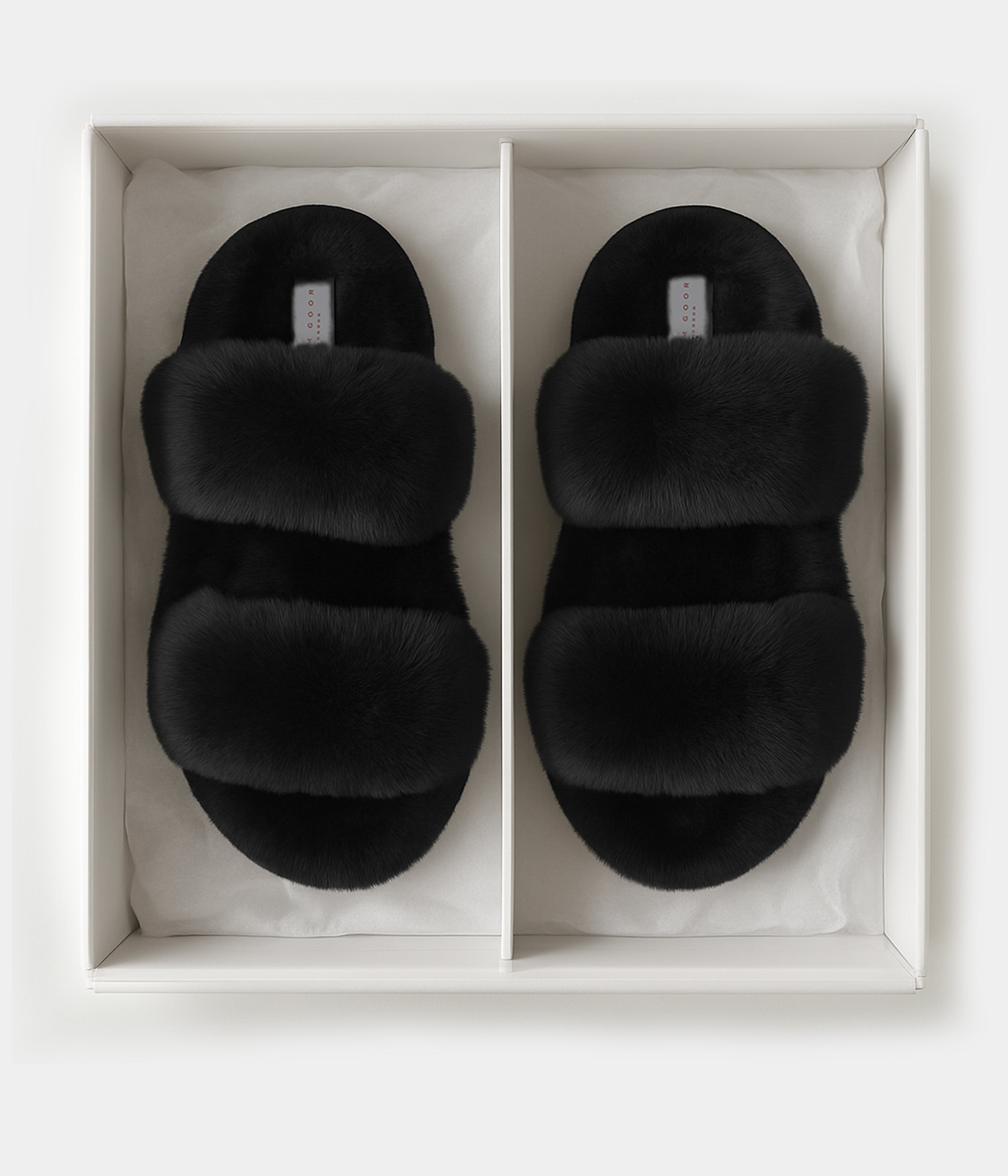 Sheepskin Slider Black Coming soon...