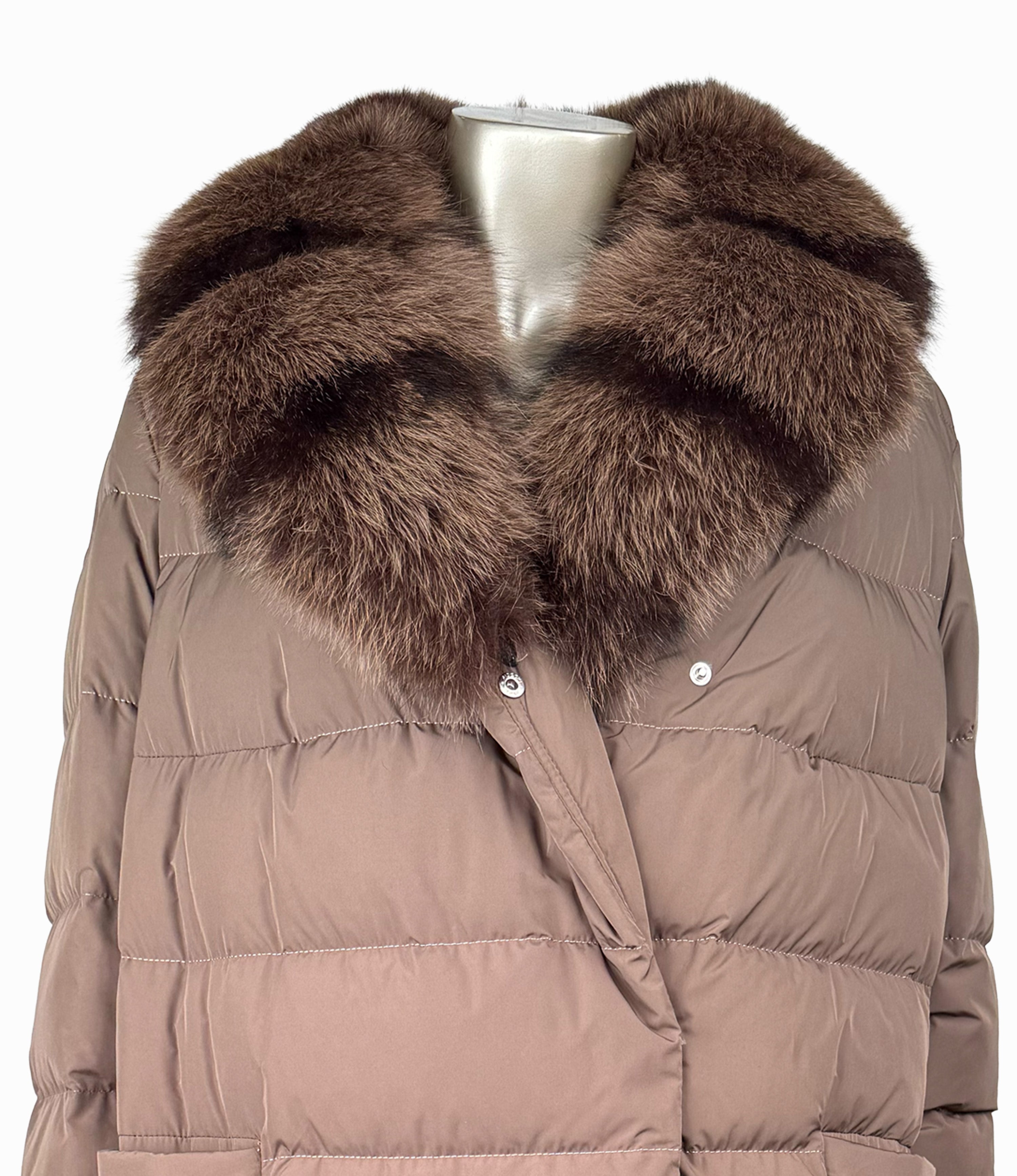 Fur Collar Goose Down Parka