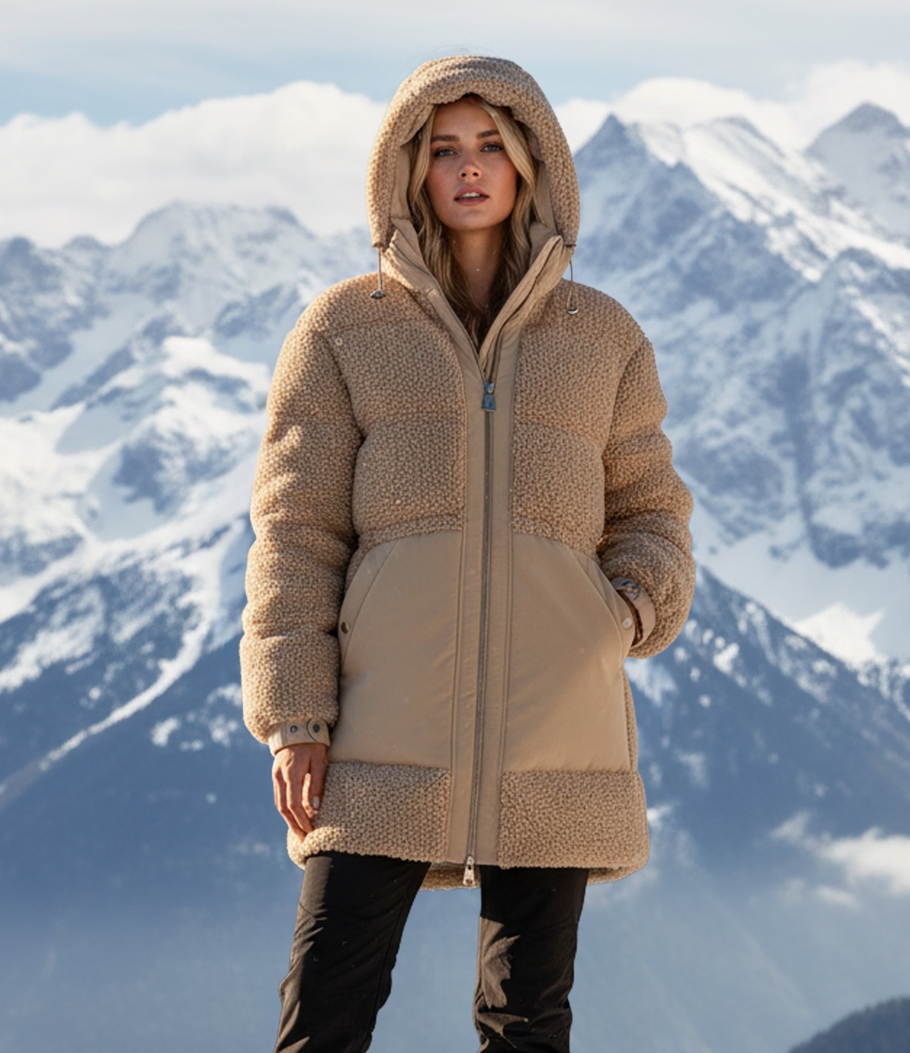 Dom Goor Teddy Parka Coat