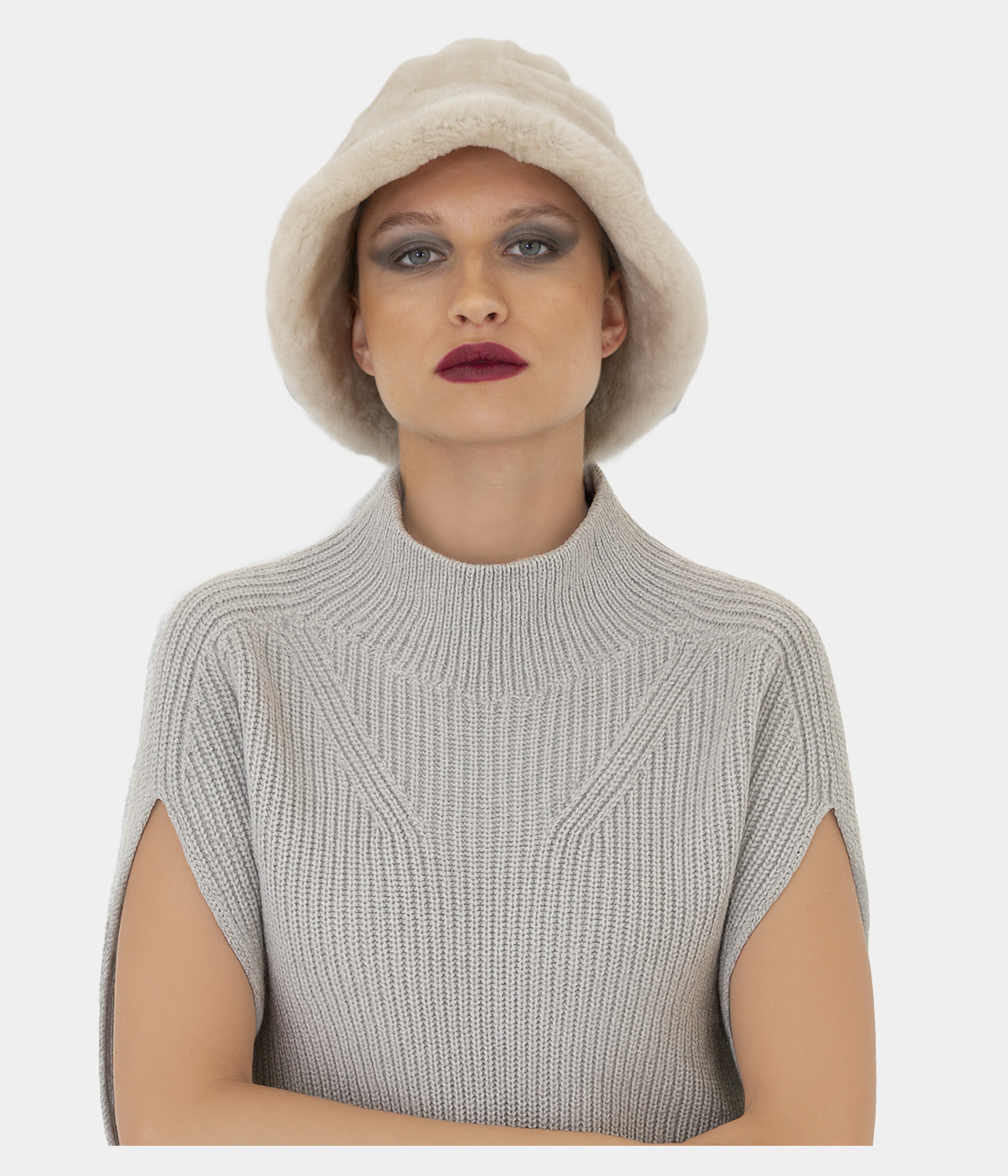 Shearling Bucket Hat