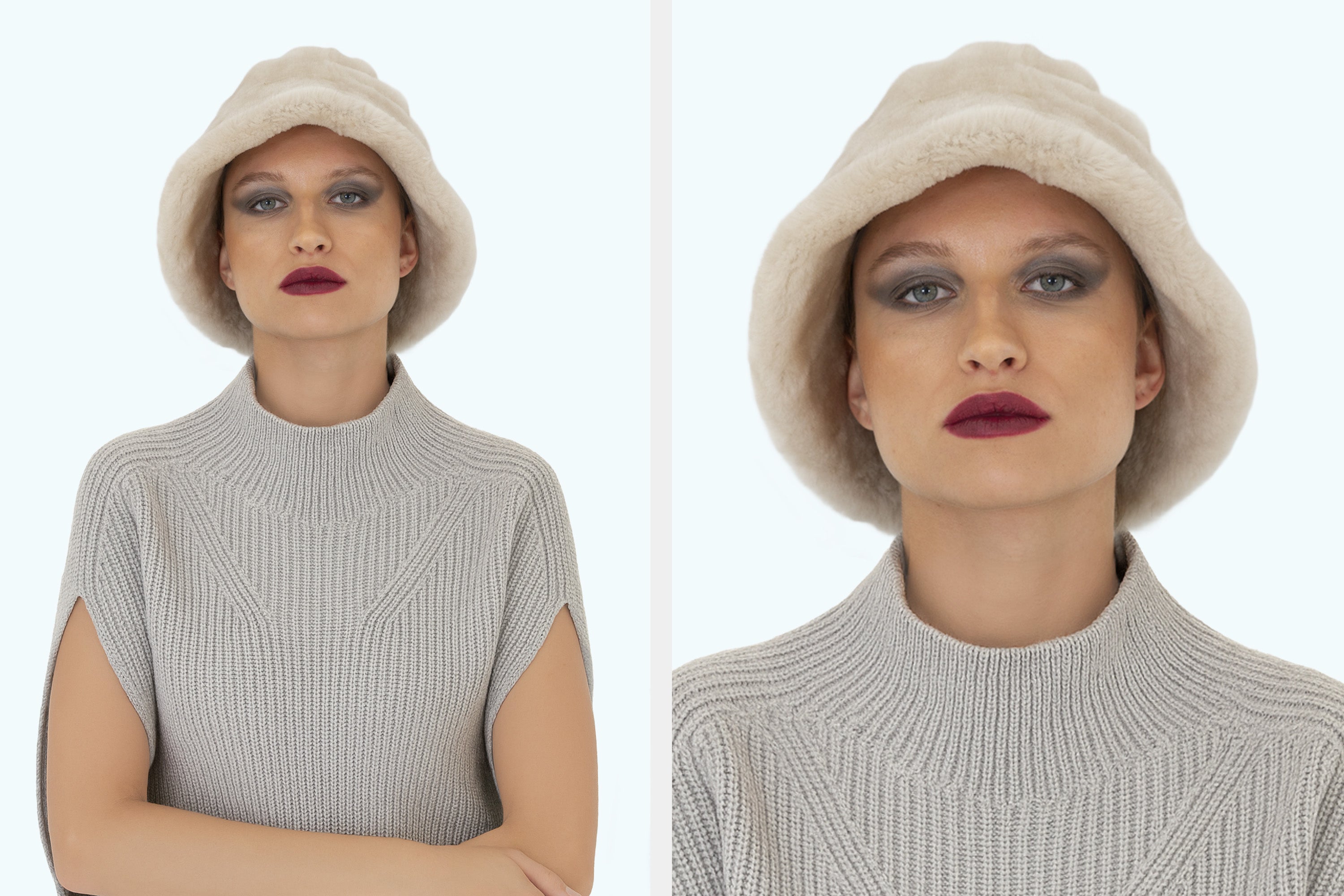 Shearling Bucket Hat