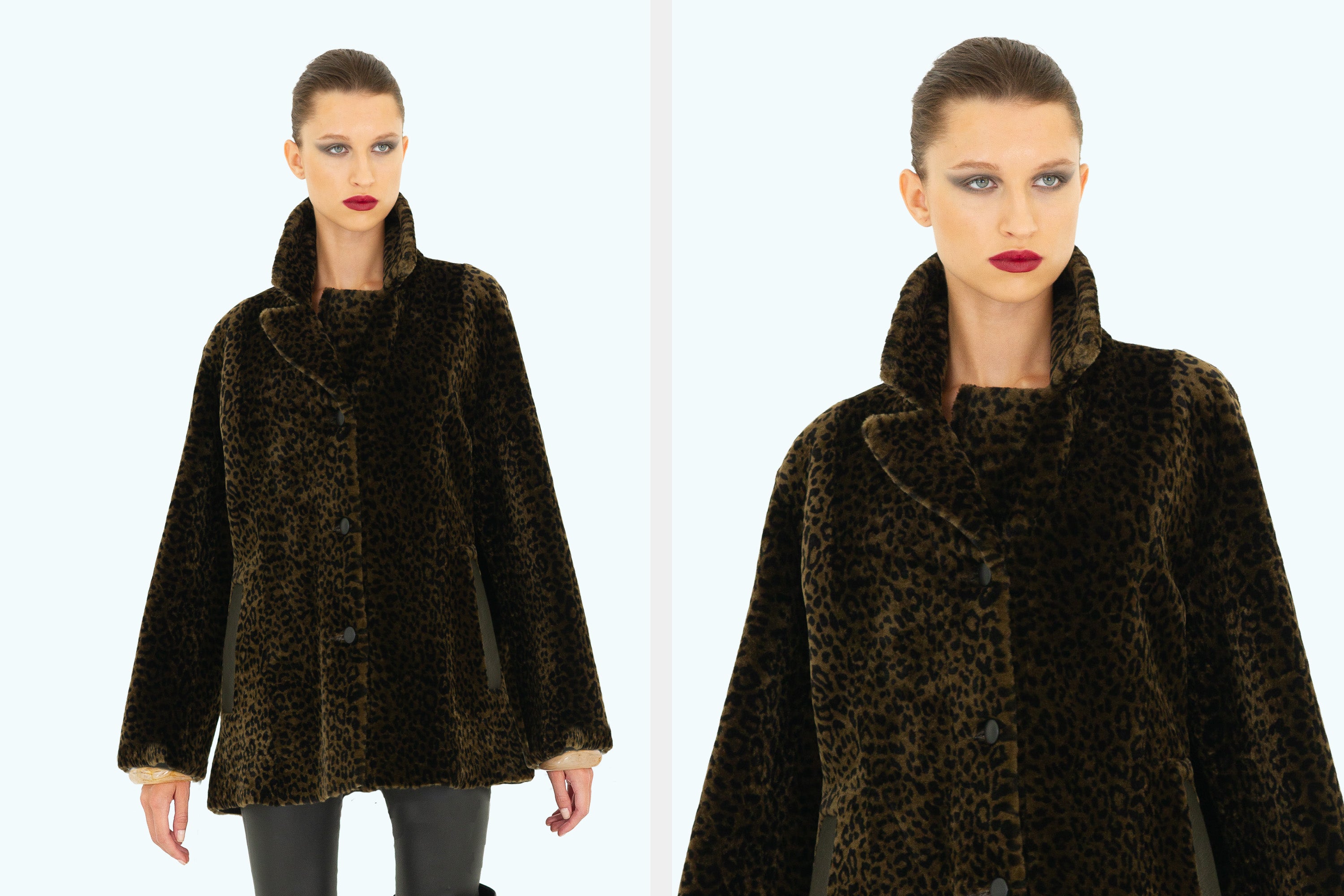 Reversible Leopard Jacket
