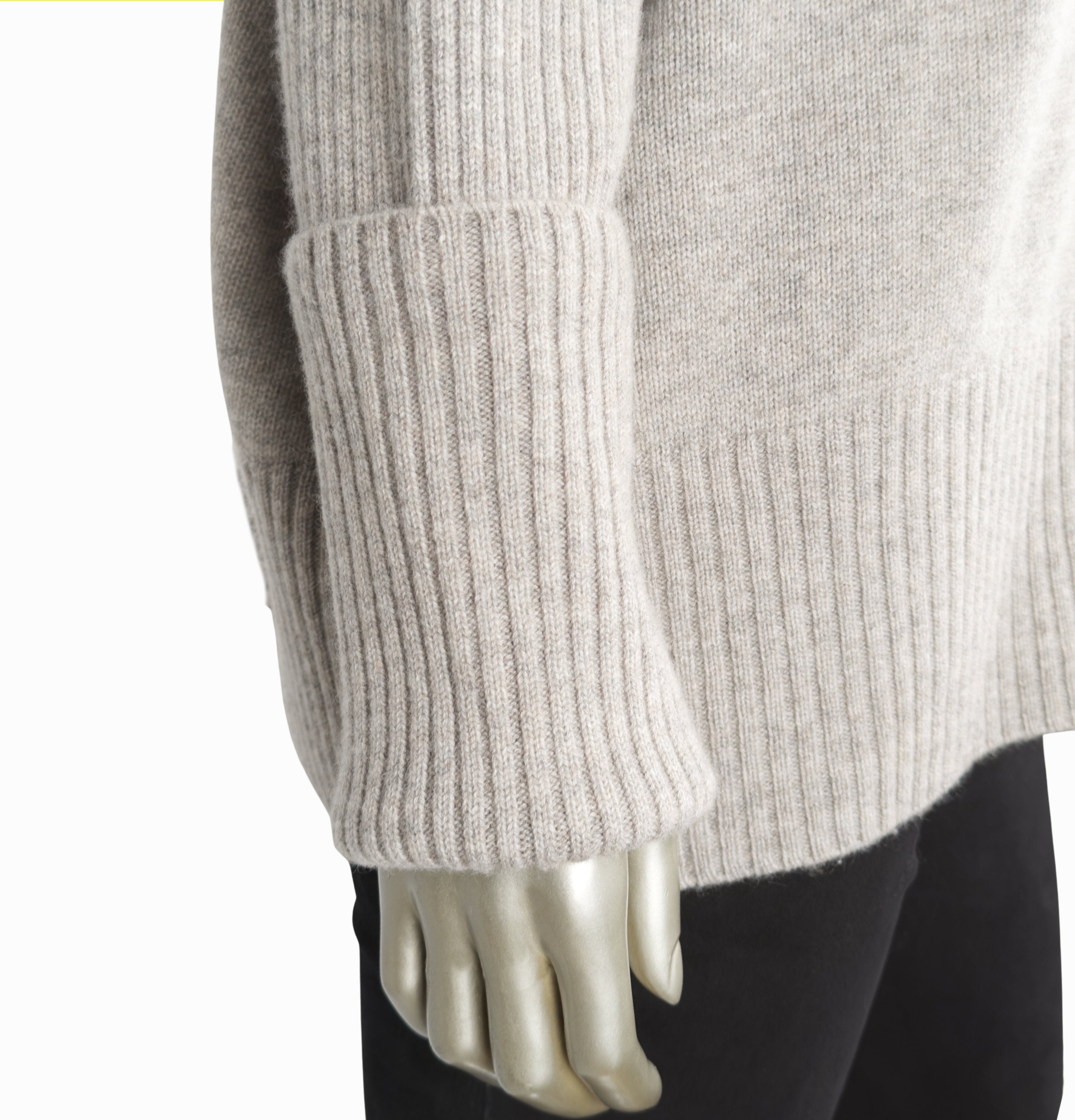 Outlet: V Neck Jumper Sandstone
