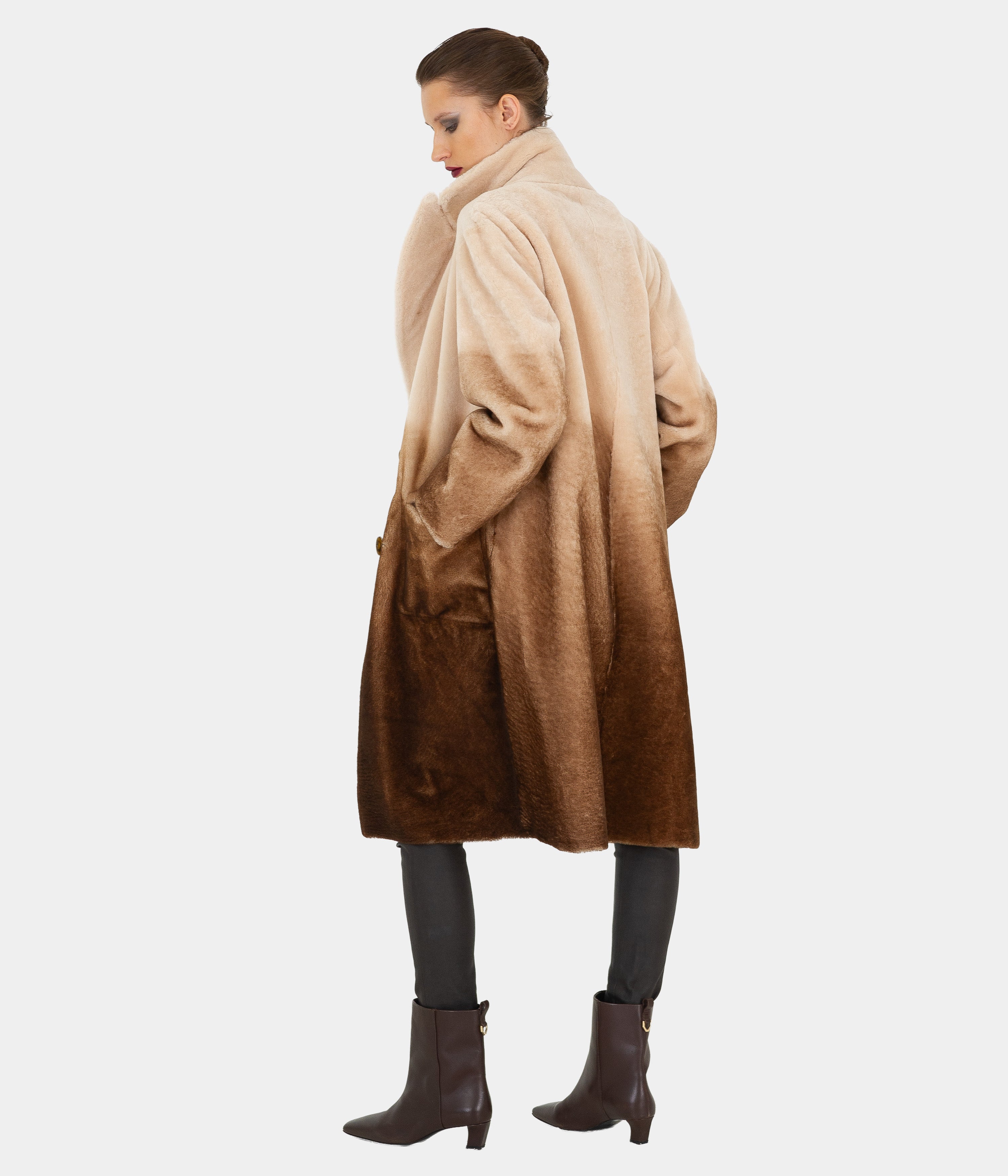 The Ombre Full Length Coat