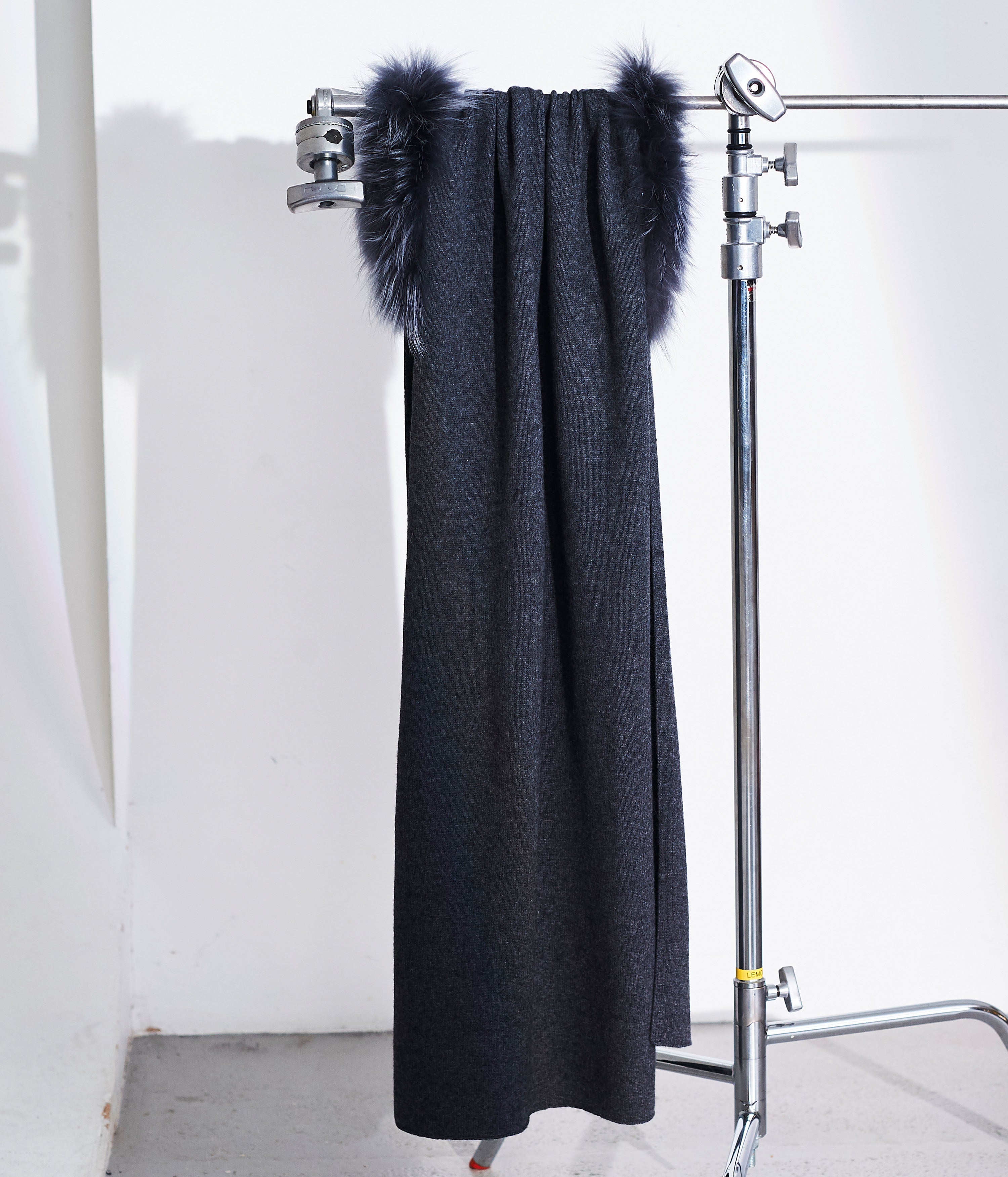 Fur Trim Scarf