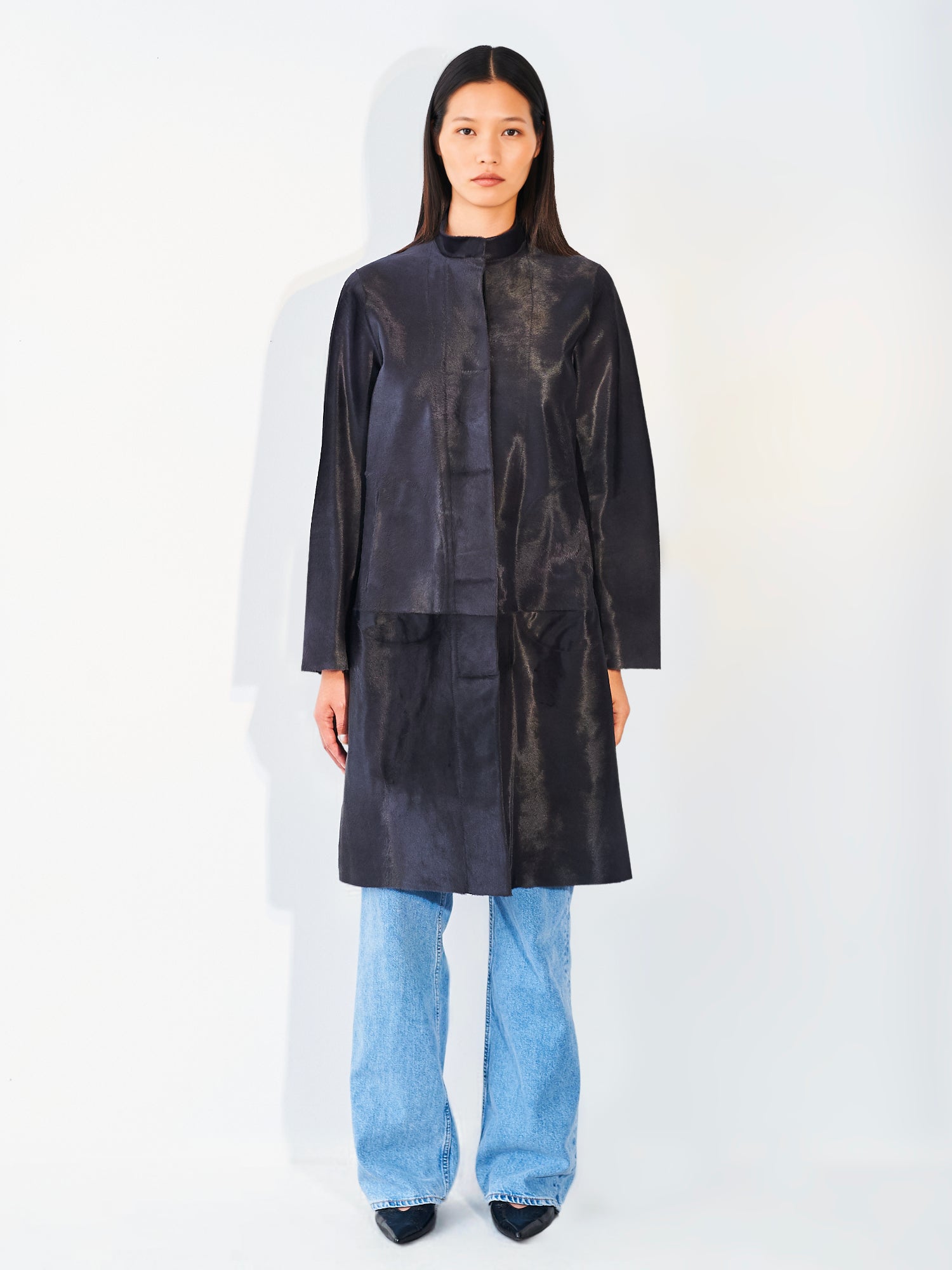 Stand Collar Coat