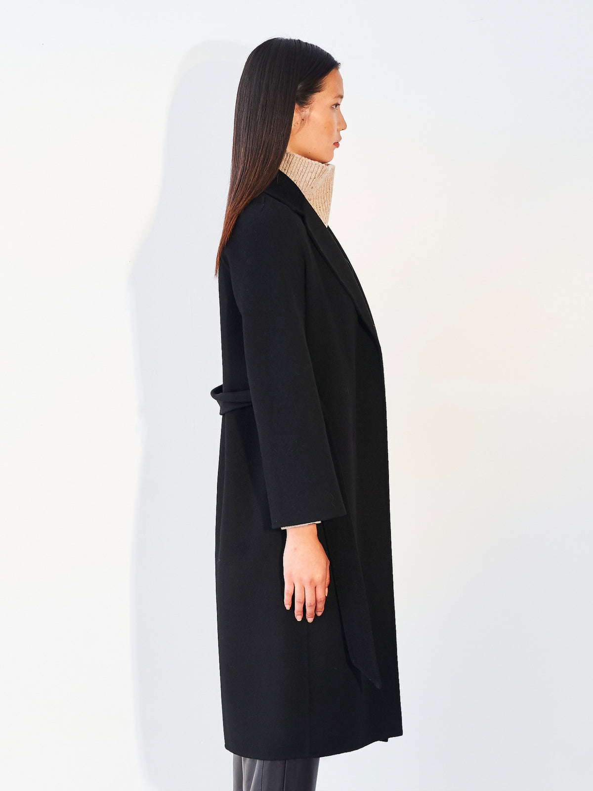 Classic Wool Coat Black